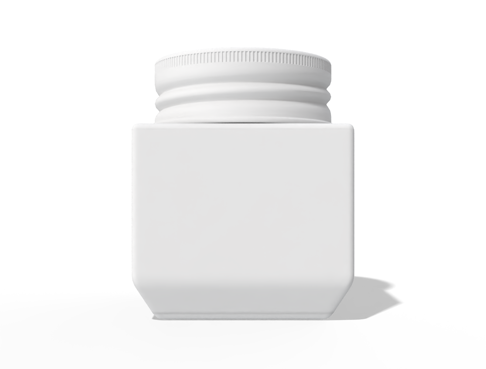 Jars plastic plastic cans — Clear glossy plastic