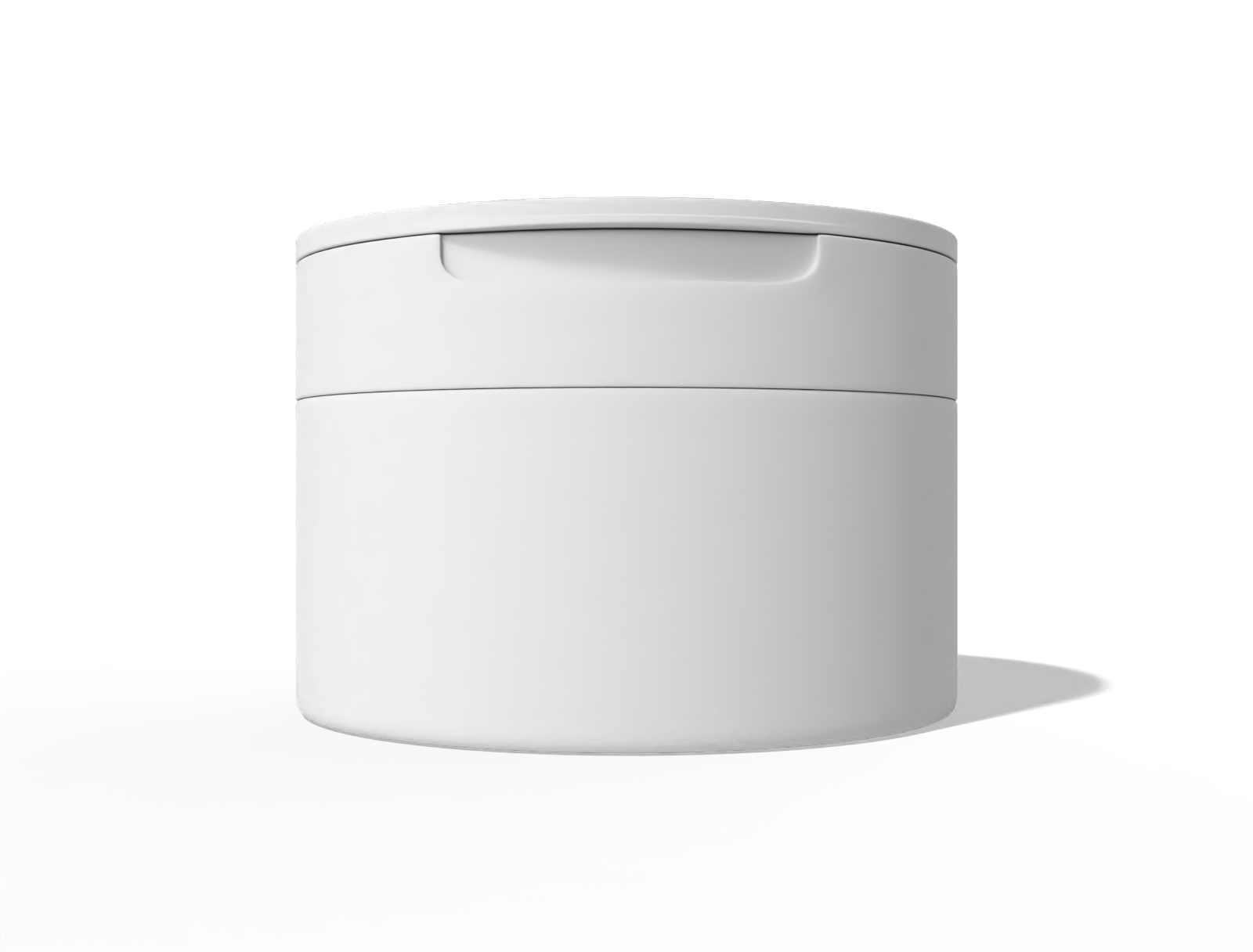 Cosmetic jar — Glossy plastic