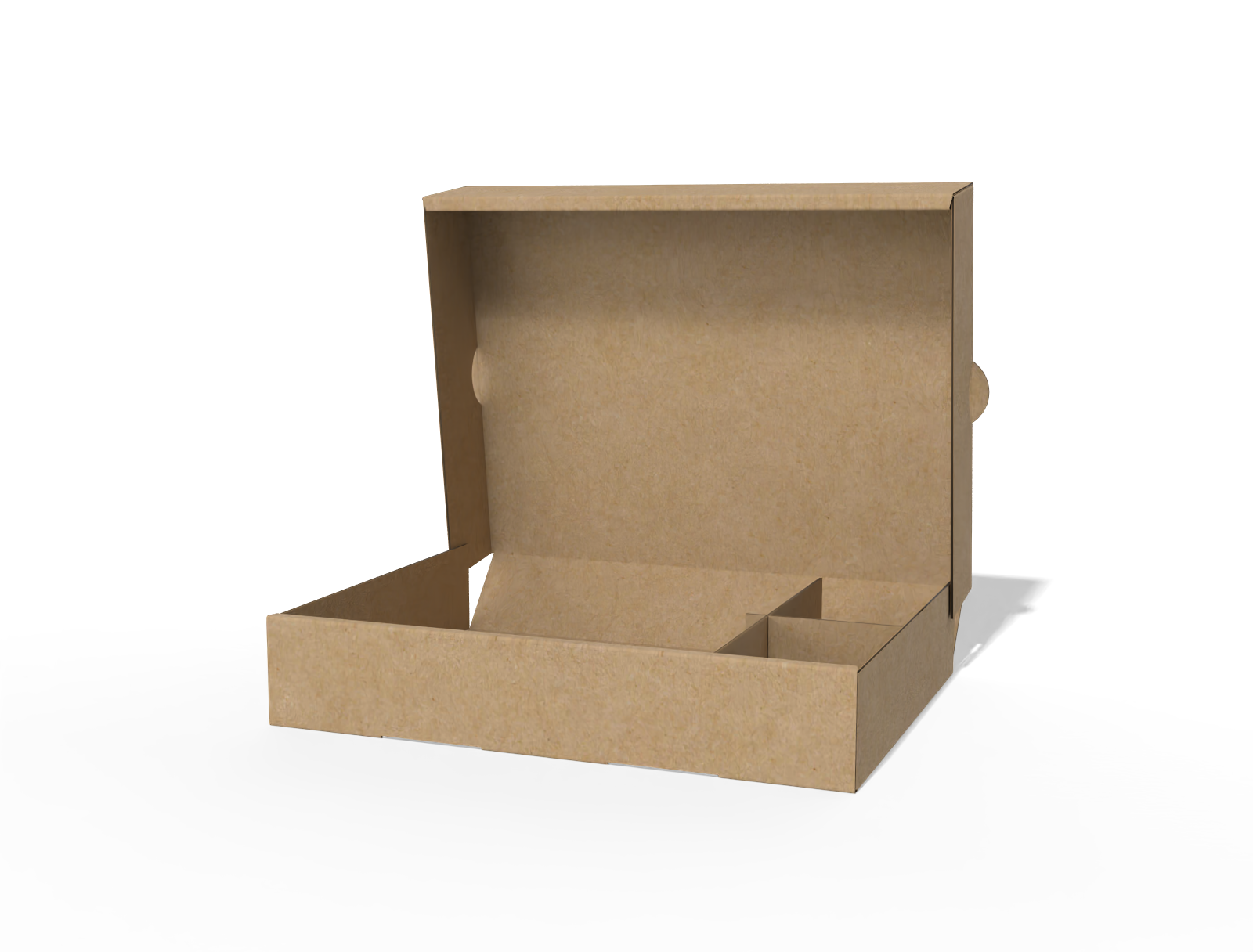 Pizza box — E-flute corrugated board