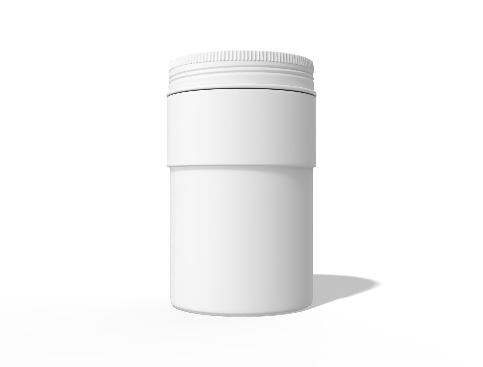 Jars with lid plastic cans can — Clear glossy plastic