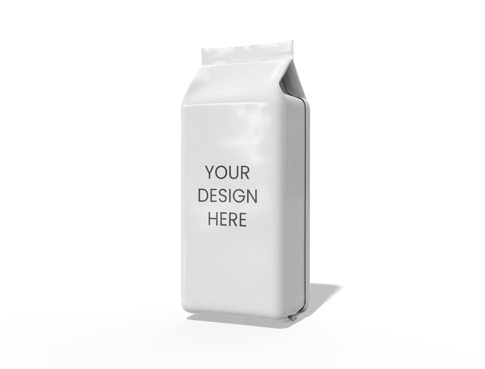 Coffee bag — Glossy plastic