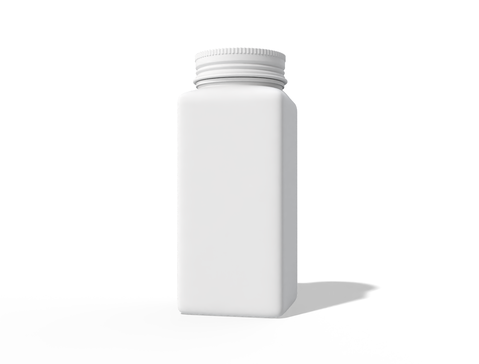 Snack jar — Clear glossy plastic