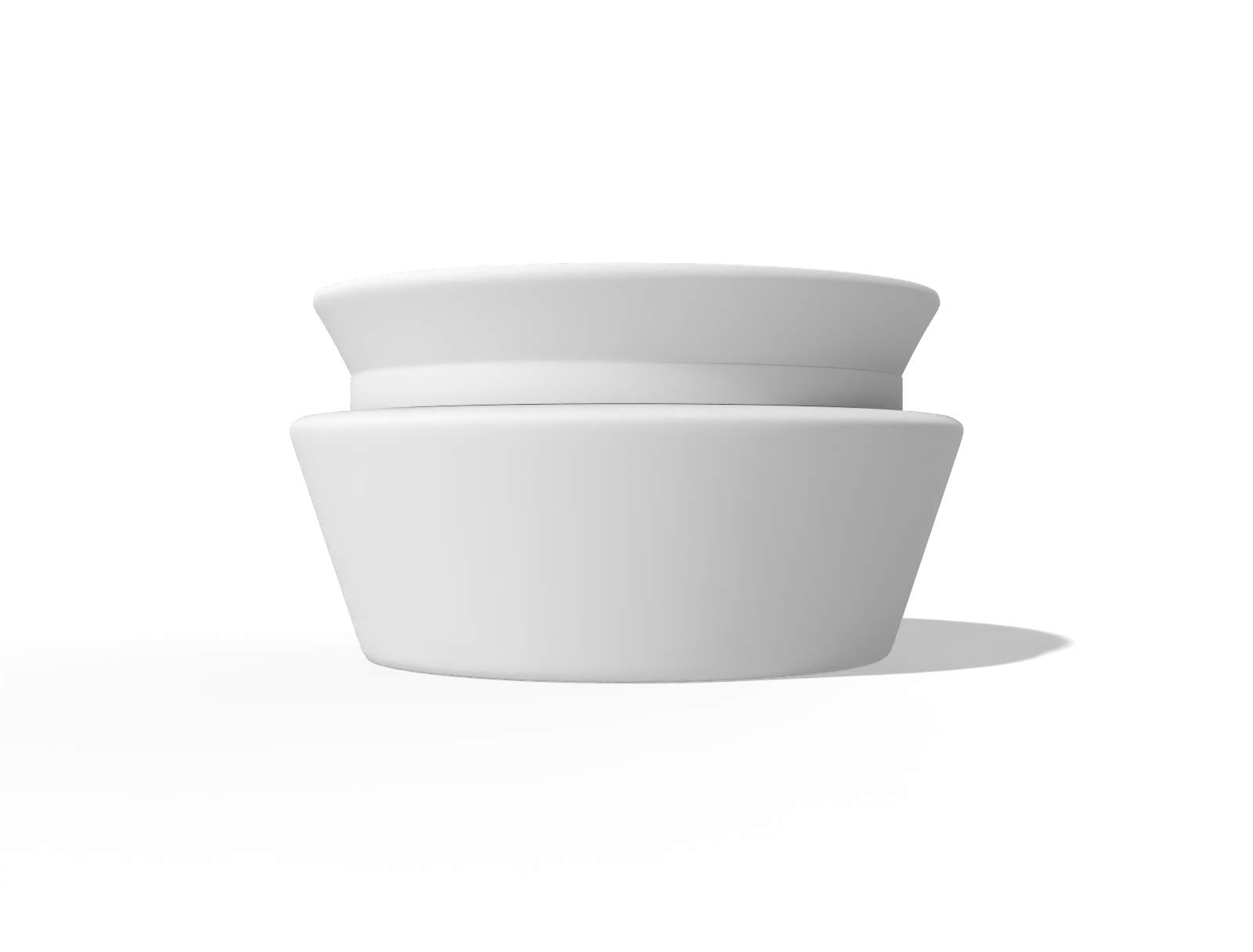 Packaging can skin care — Glossy plastic