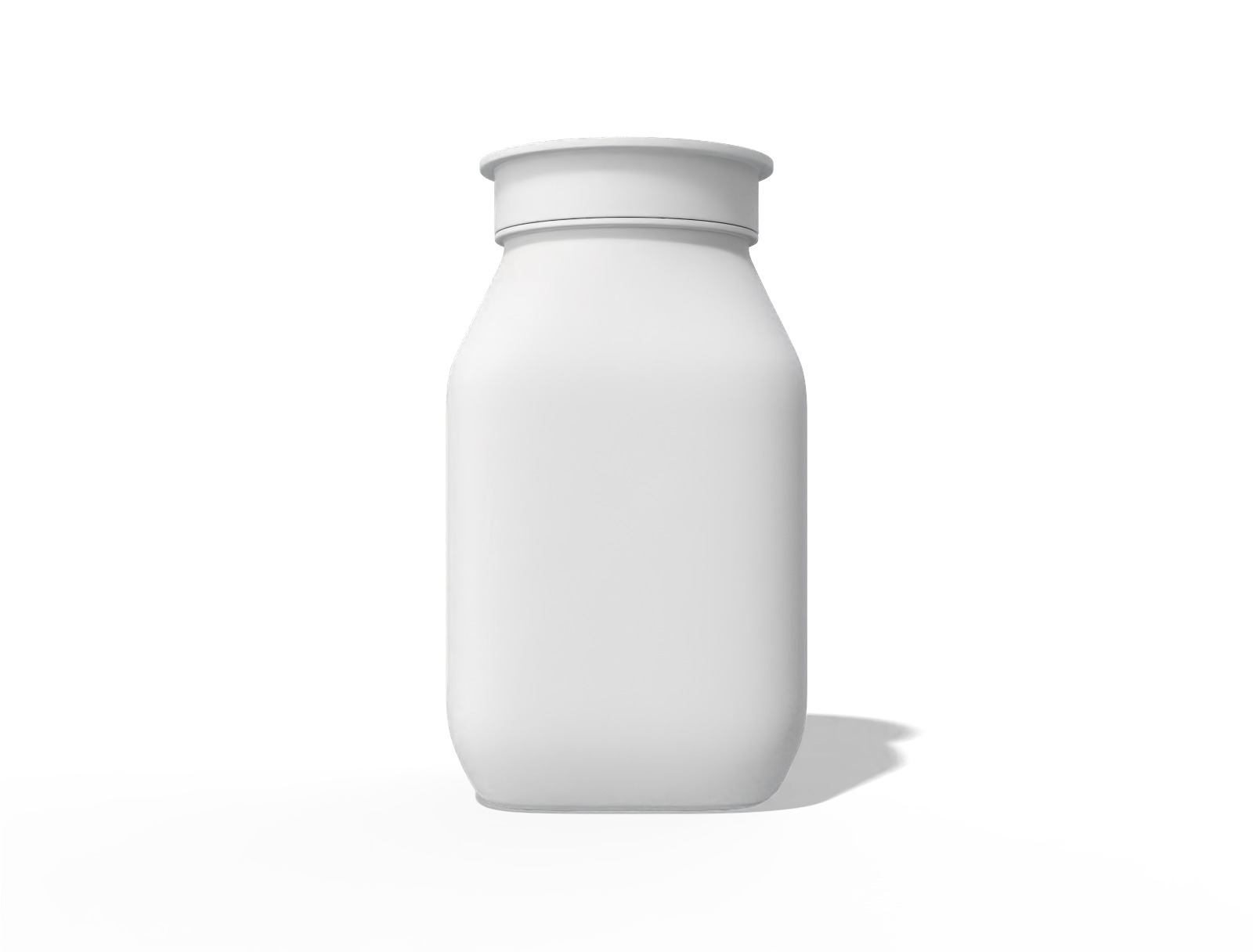 Bottles plastic cans food jars — Clear glossy plastic