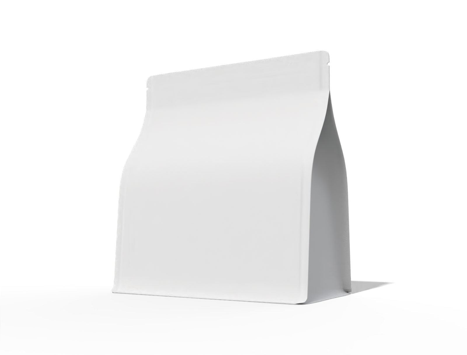 Clear rice pouch — Clear matte plastic