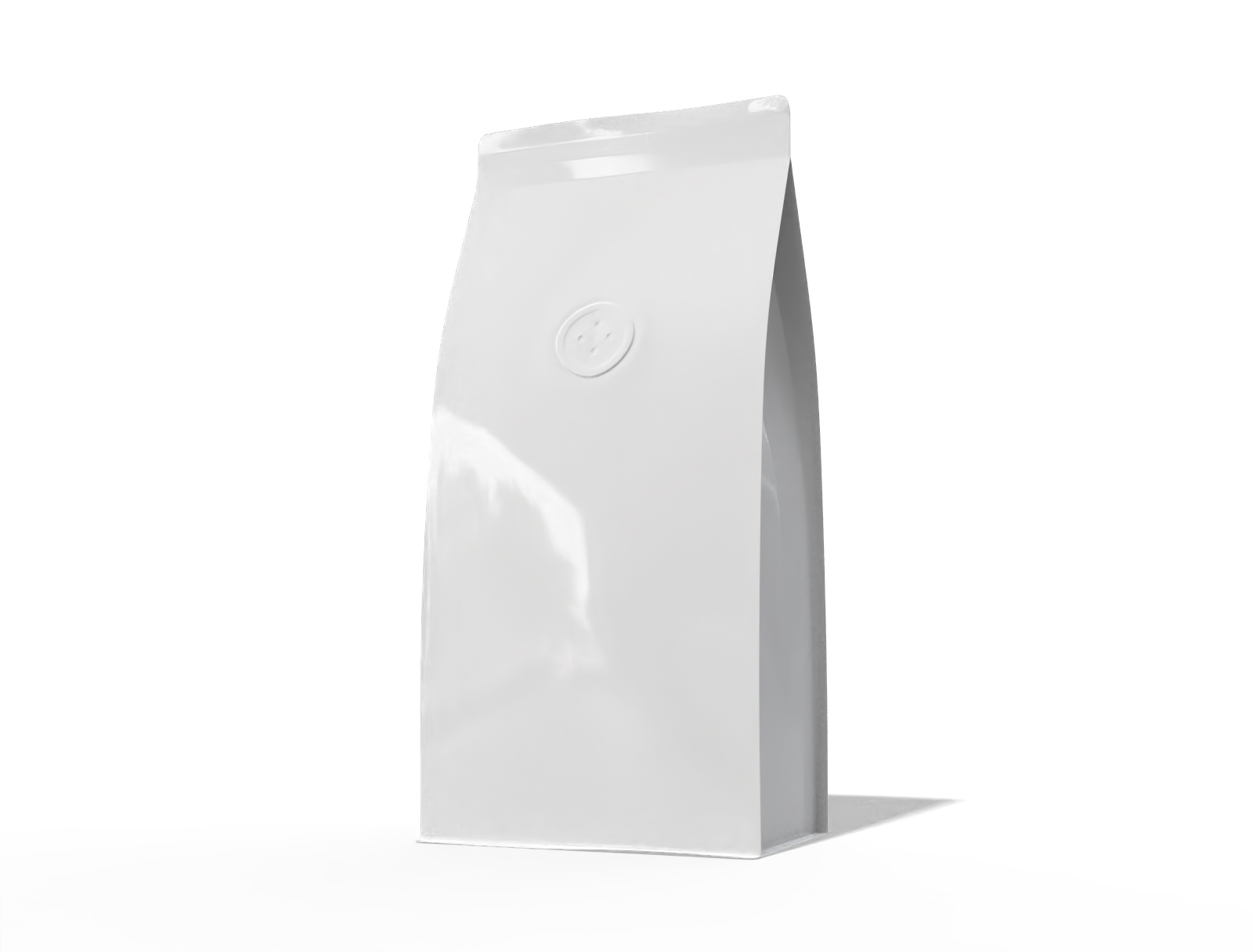 Coffee bag — Glossy plastic