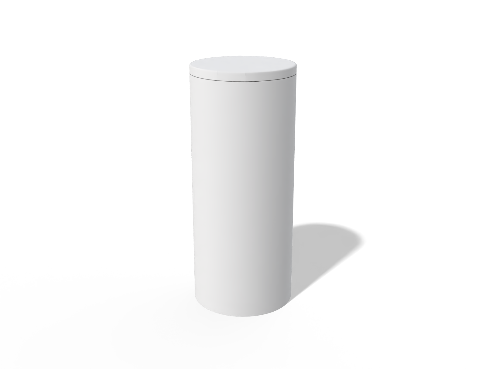 Packaging plastic can paper tubes — Glossy plastic