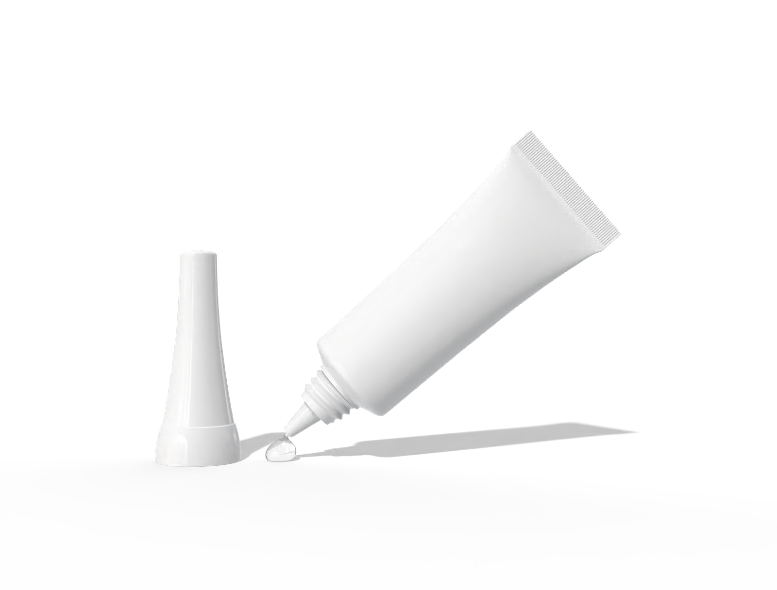 Cosmetic tube — Glossy plastic