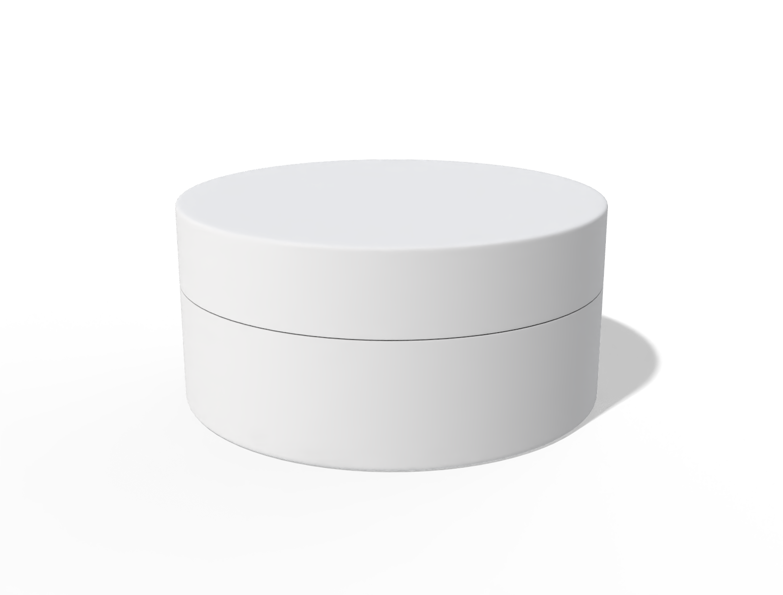 Cosmetic jar — Glossy plastic