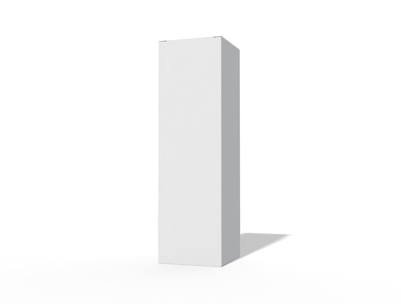 Skincare product box — White paperboard