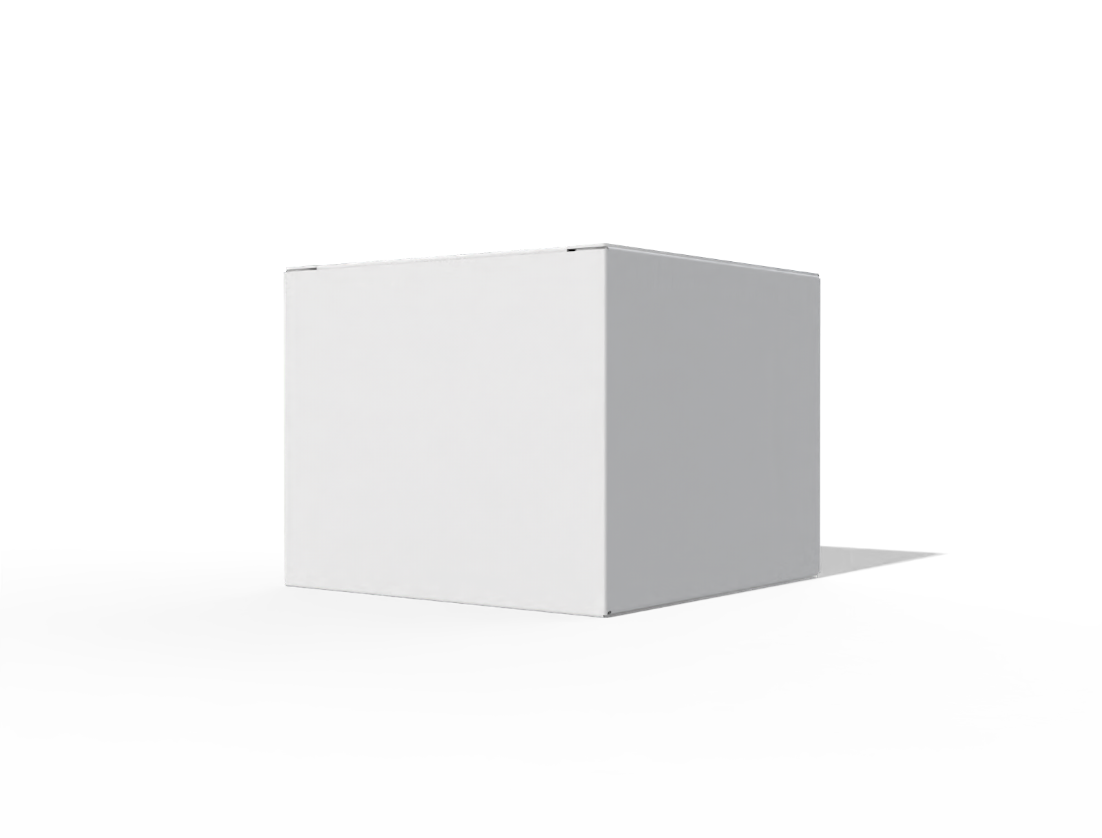 Skincare product box — White paperboard