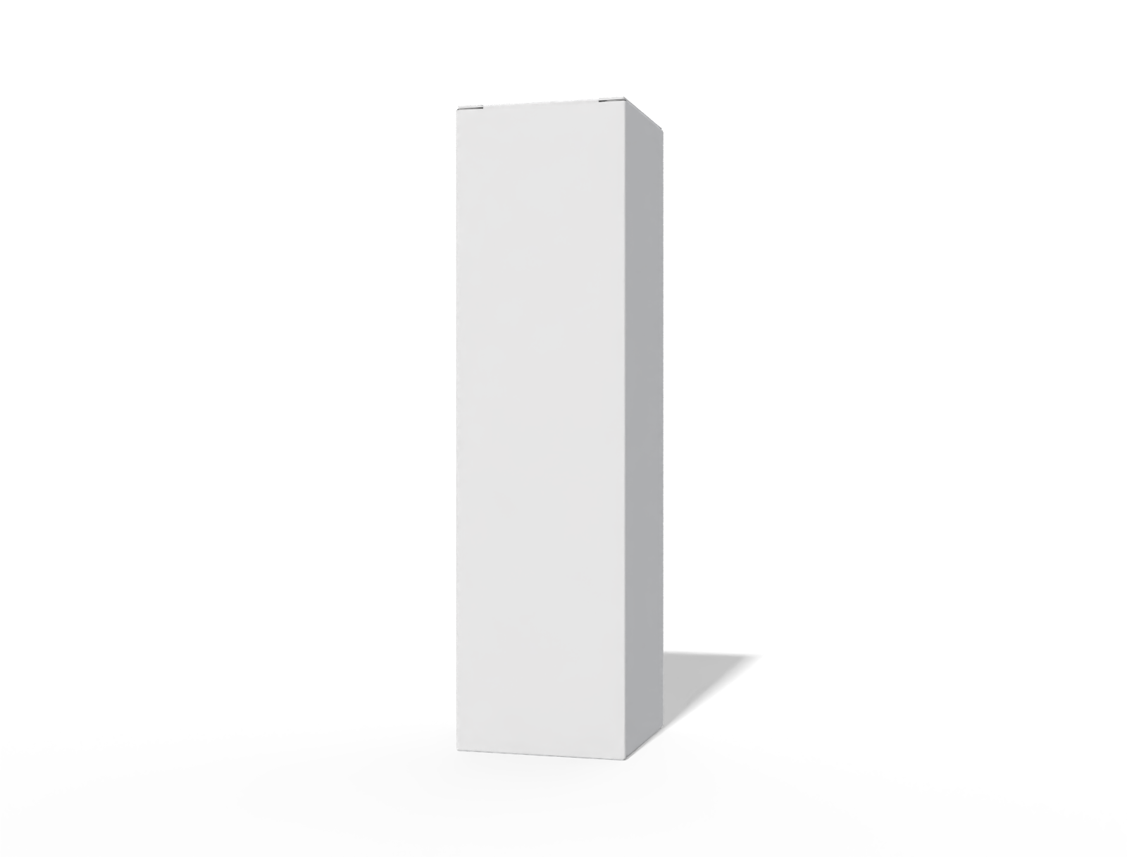 Serum box product — White paperboard