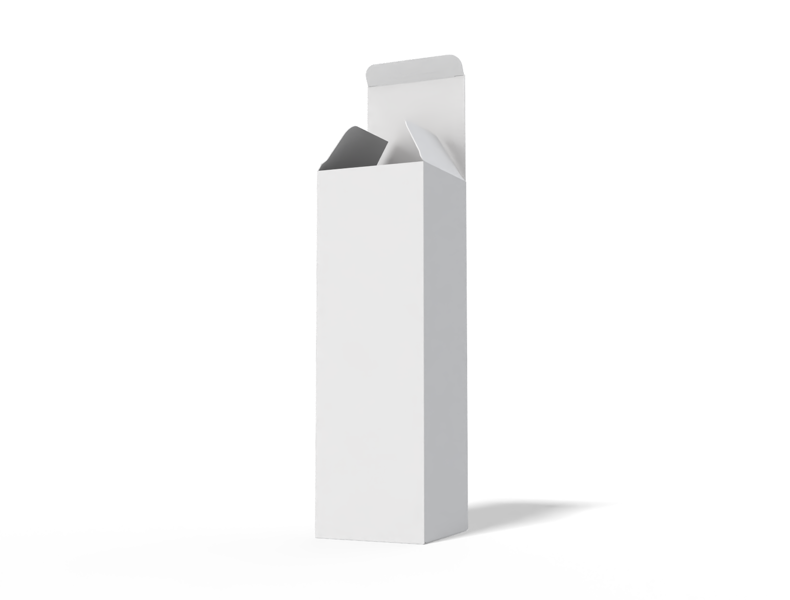 Lotion box — White paperboard