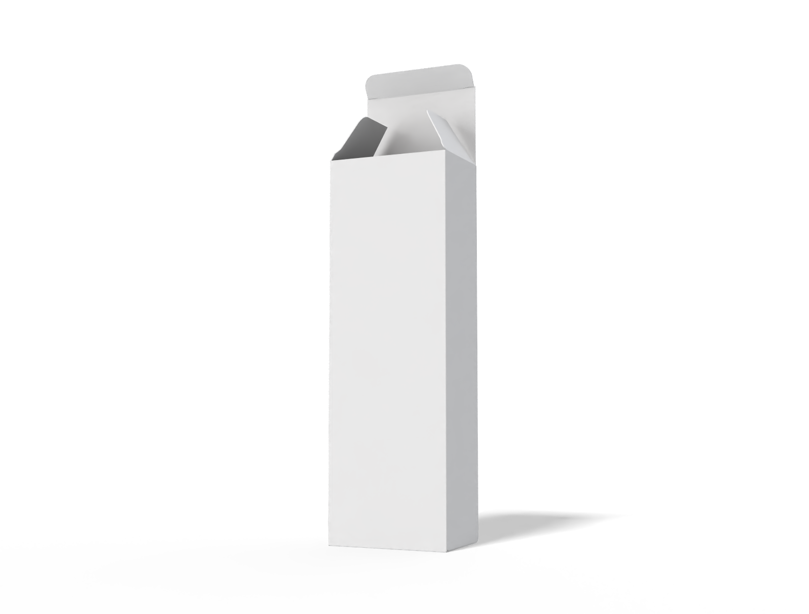 Face Wash Box — White paperboard