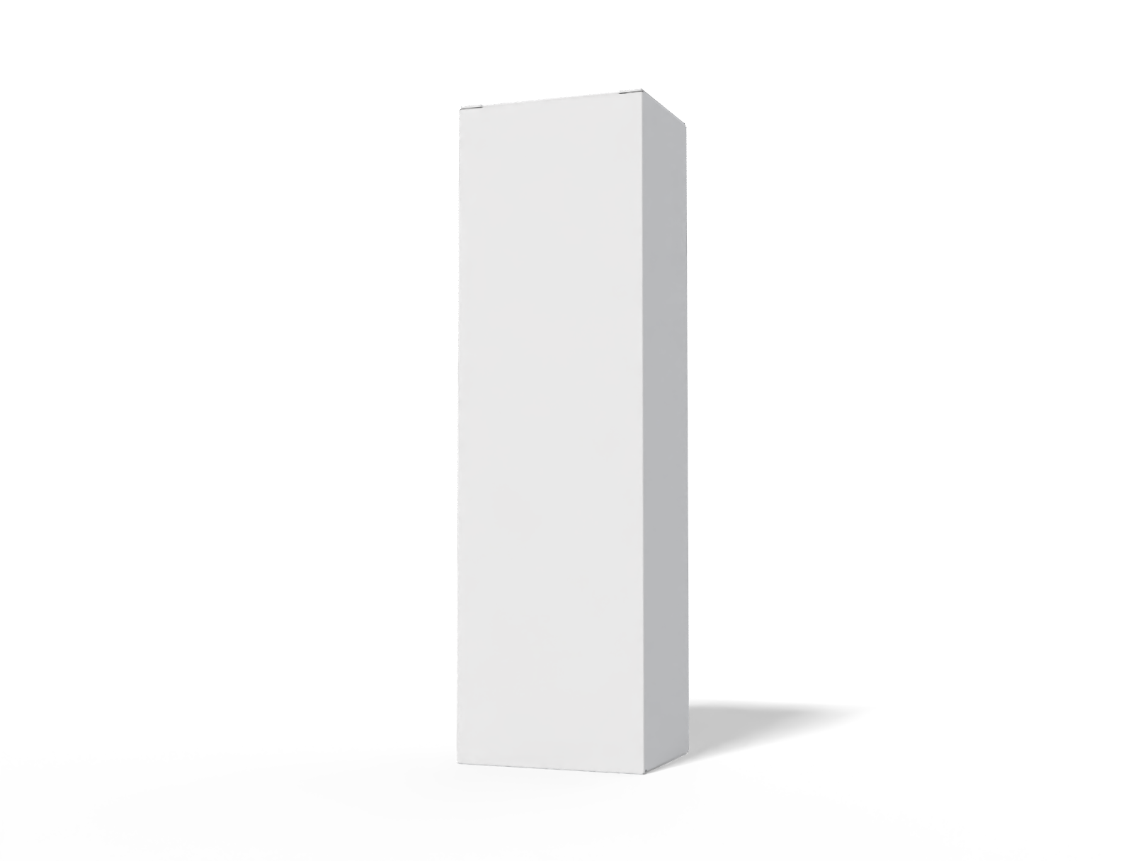 Face Wash Box — White paperboard
