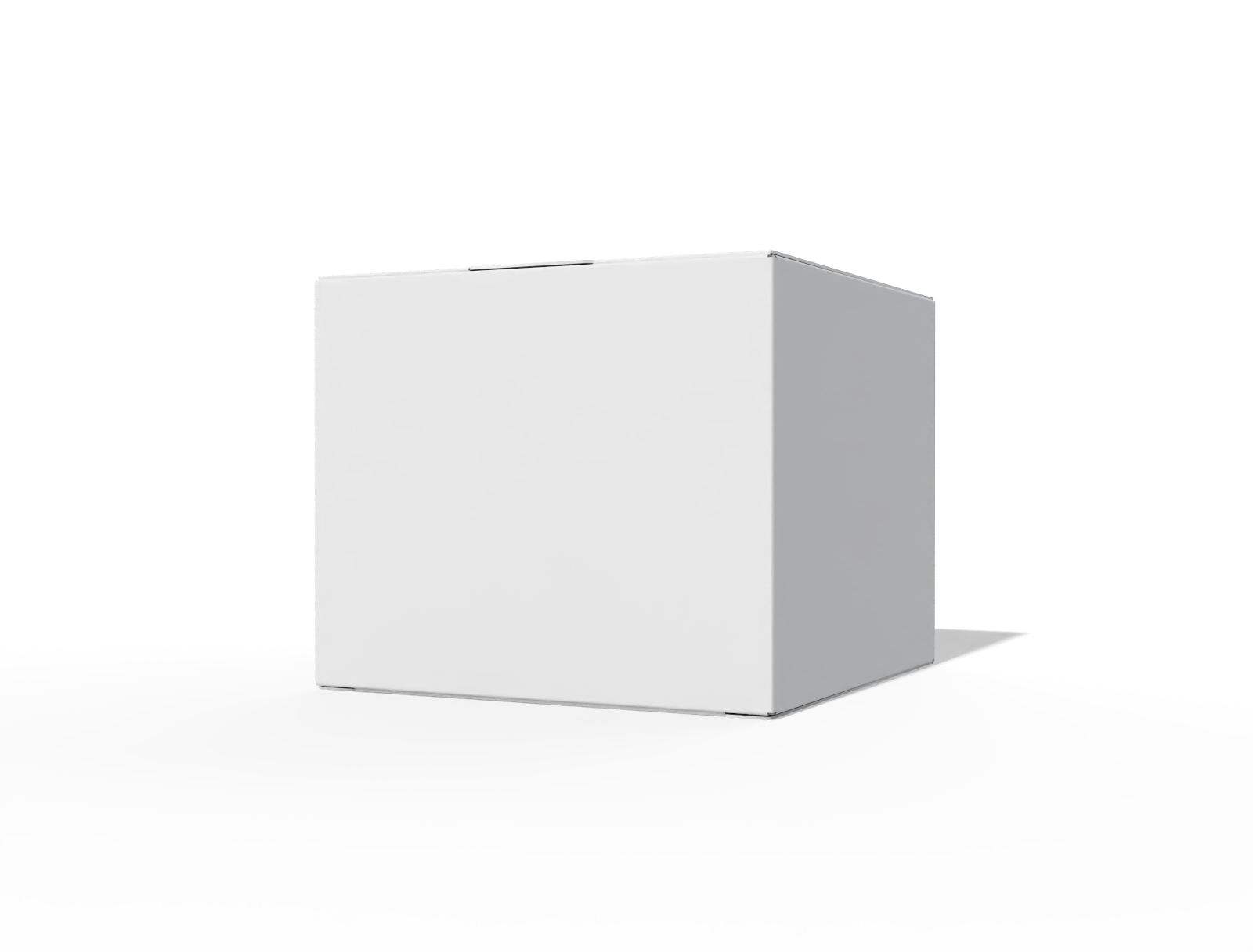 Moisturizer Box — White paperboard