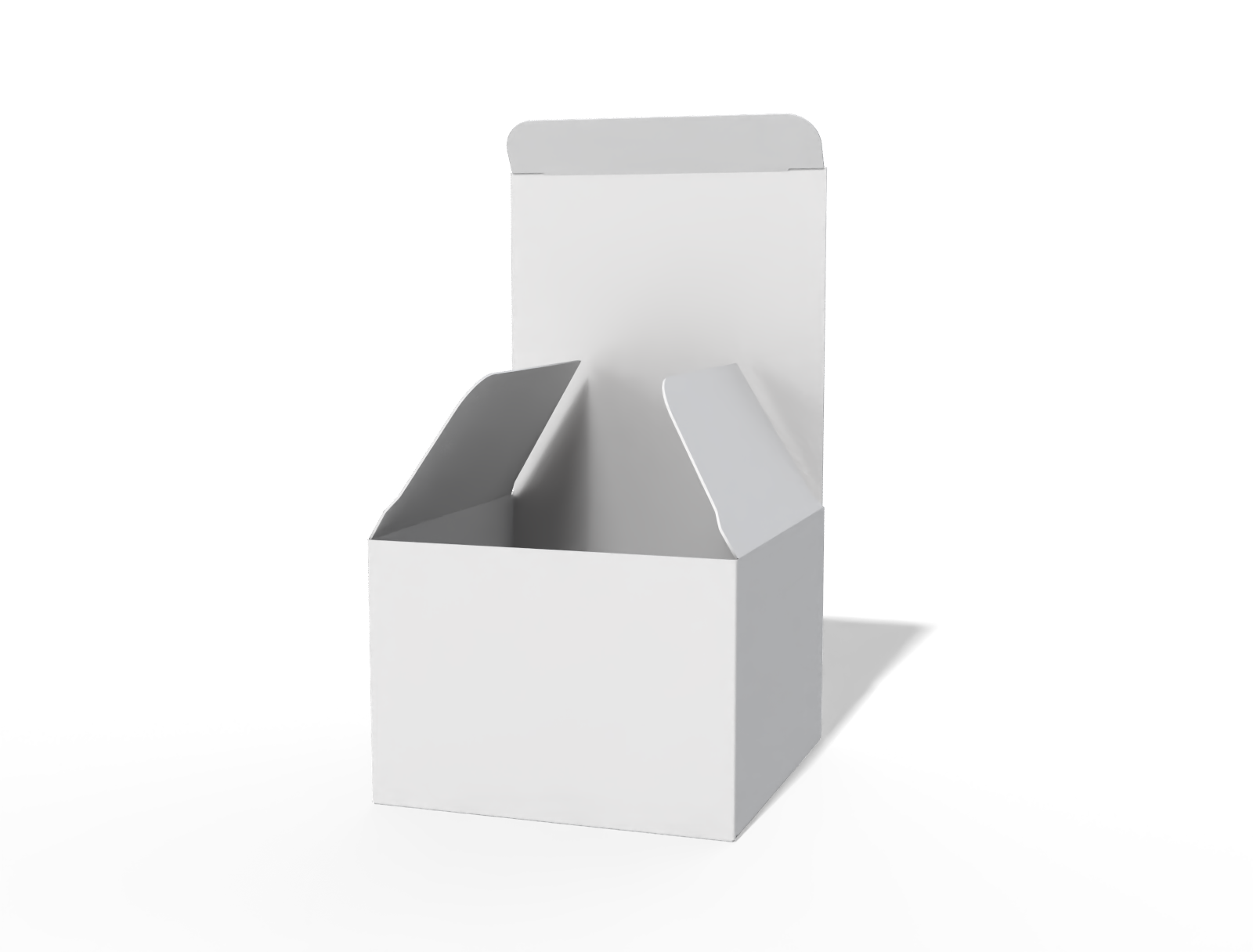 Hand Cream Box — White paperboard