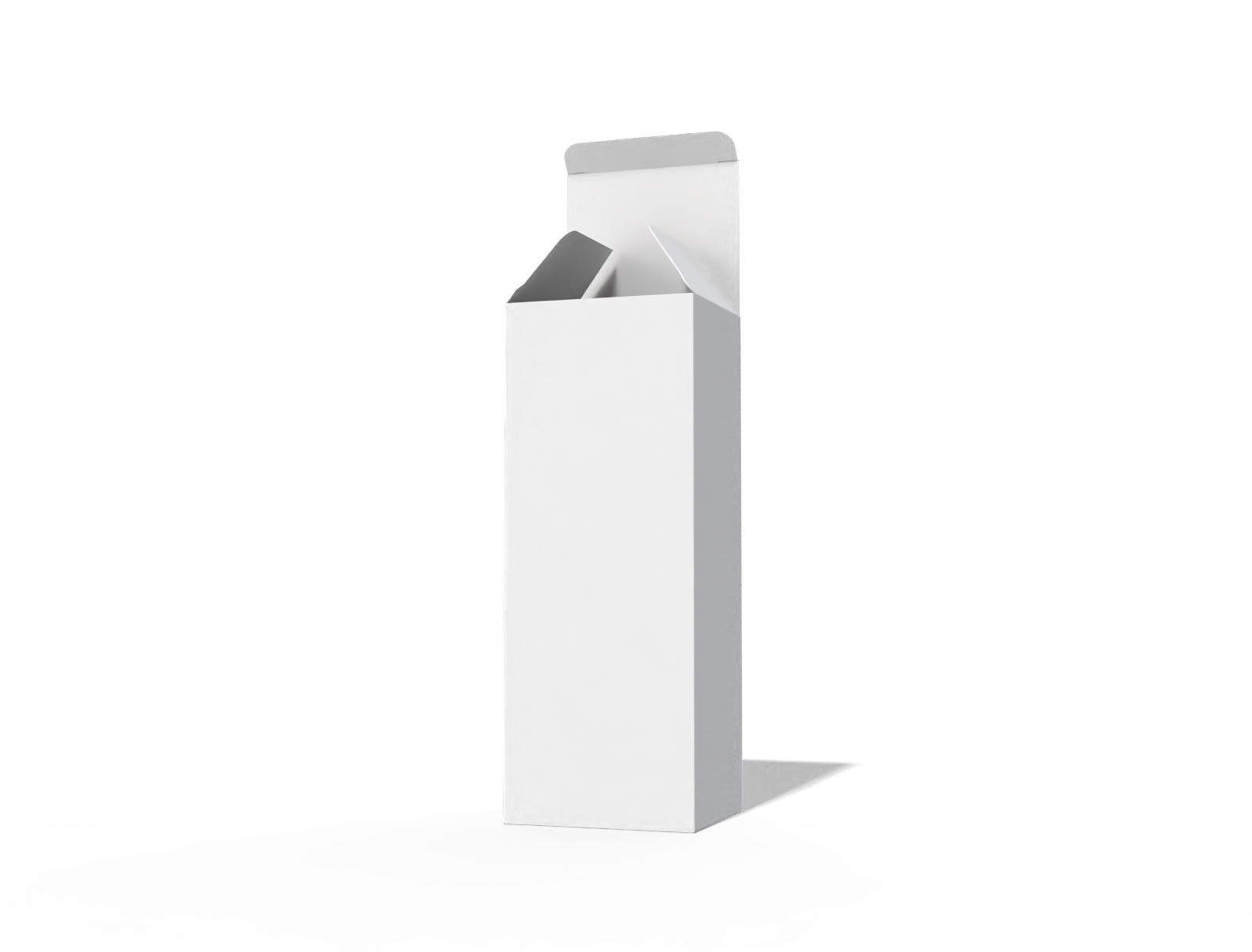 Cleanser Box — White paperboard
