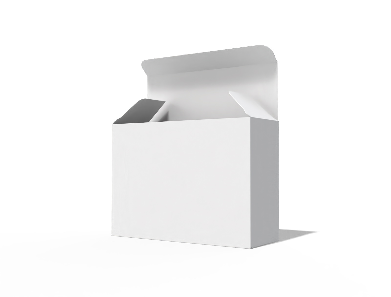 Cleanser Box — White paperboard