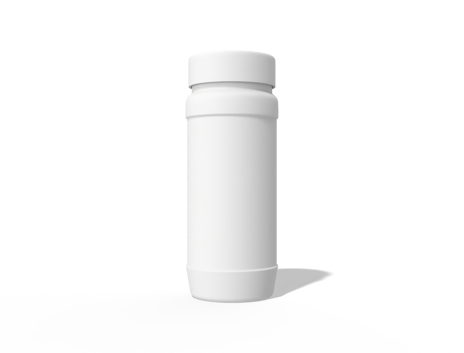 Glass jar — Clear glossy plastic