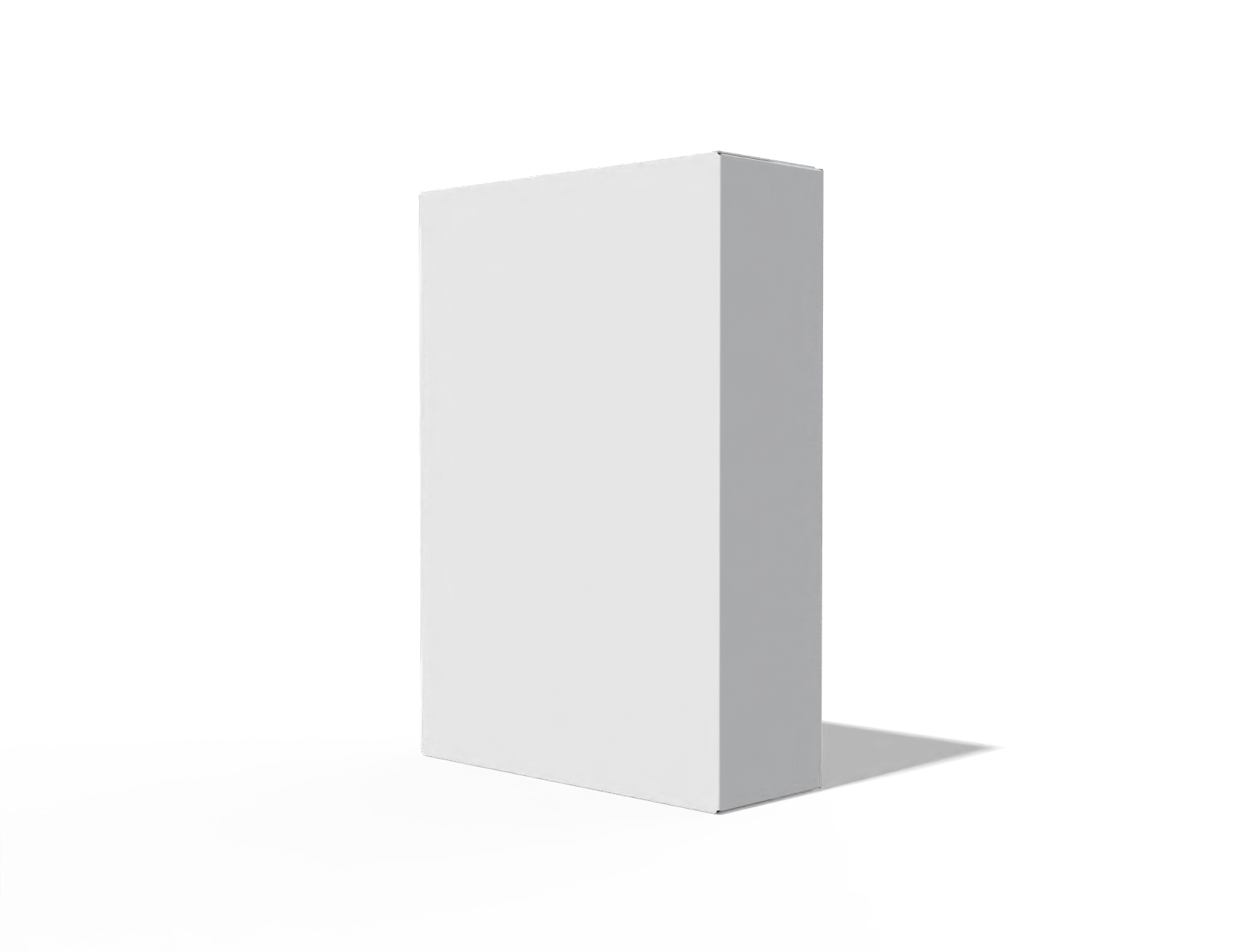 Inner locking perfume box — White paperboard