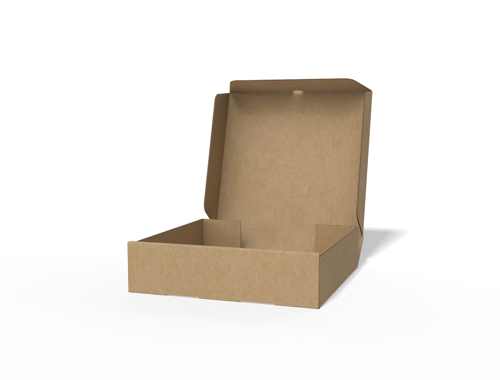 FEFCO 0426 pizza box — E-flute corrugated board