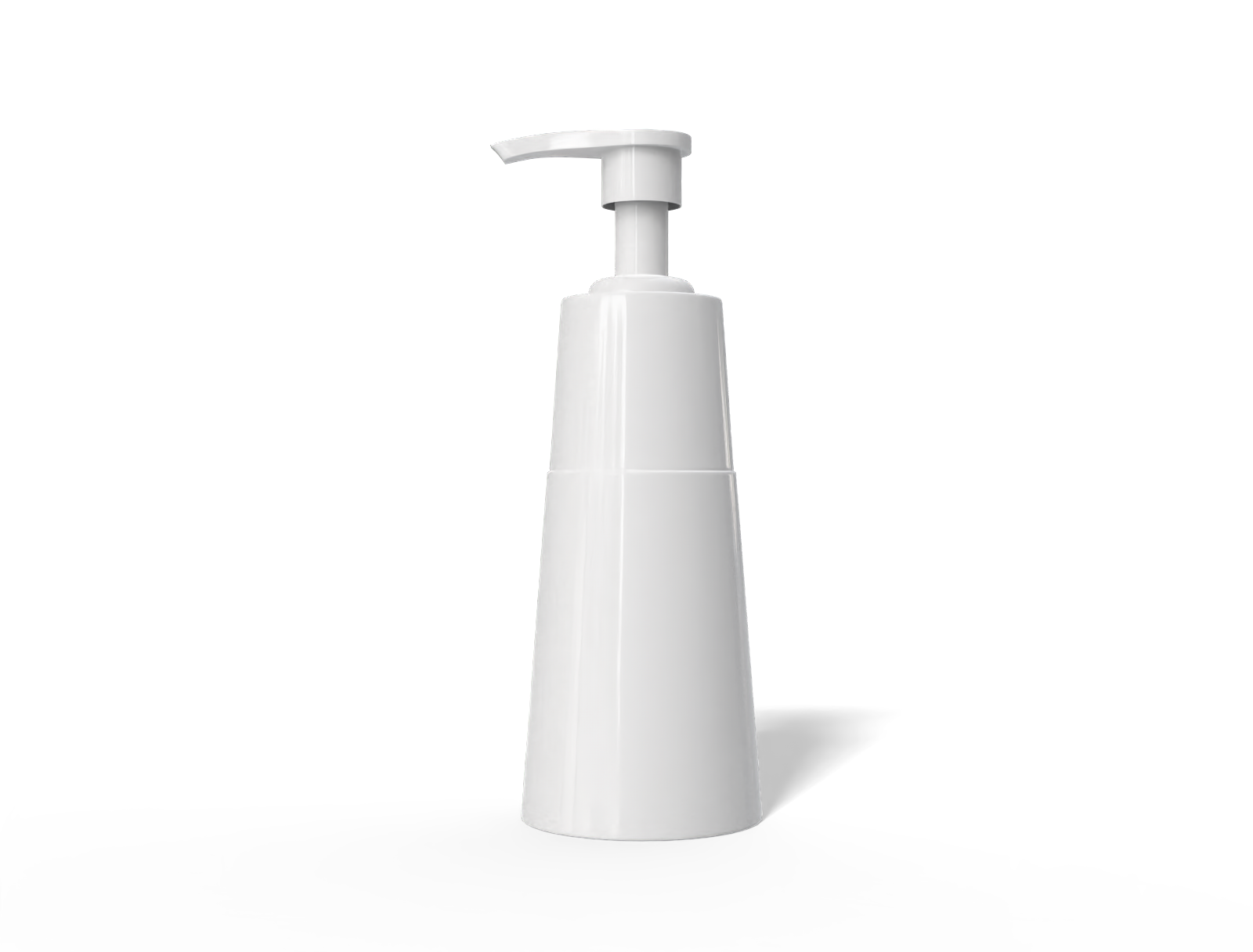 Bottles product label — Glossy plastic