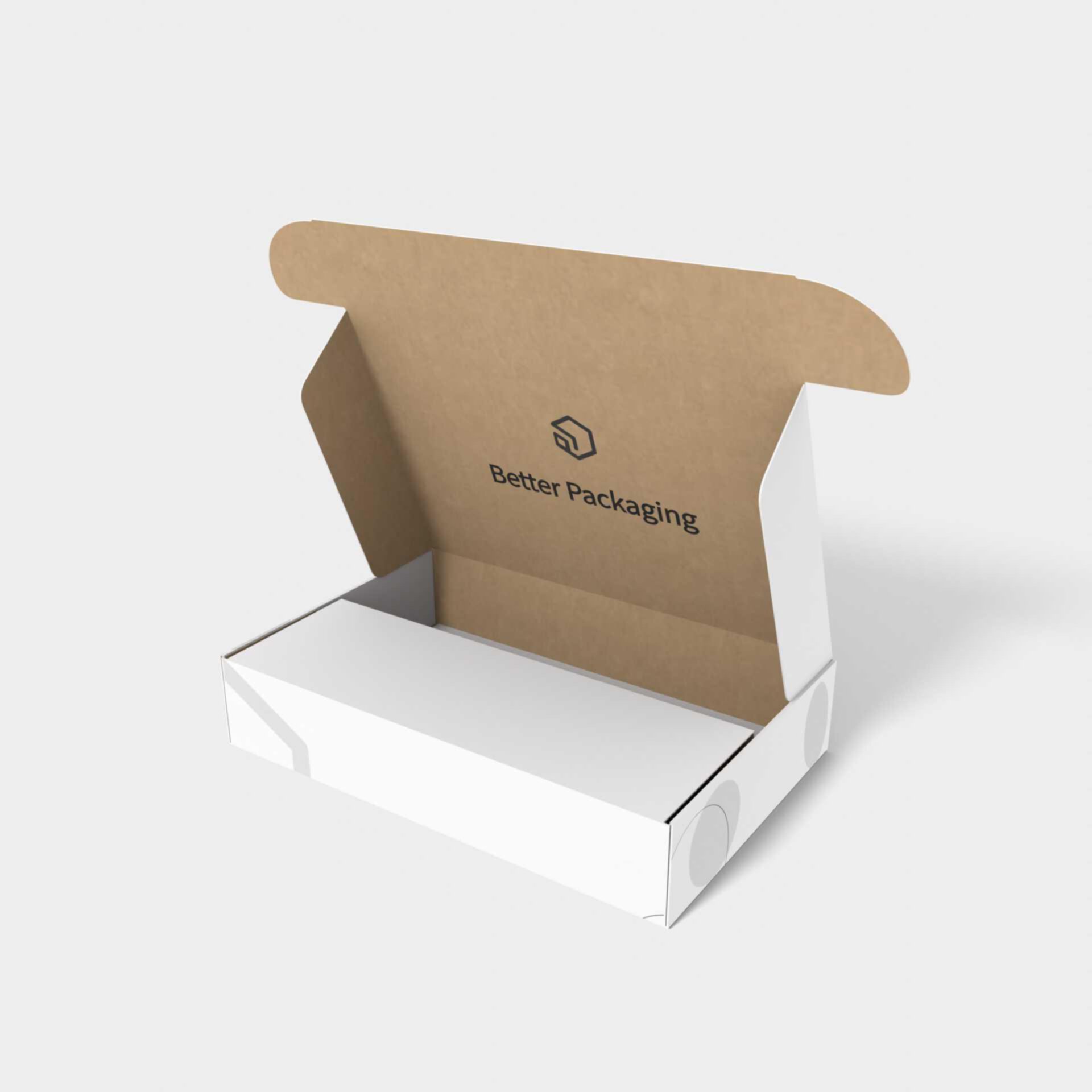 Flip top boxes mailer inserts — Corrugated board