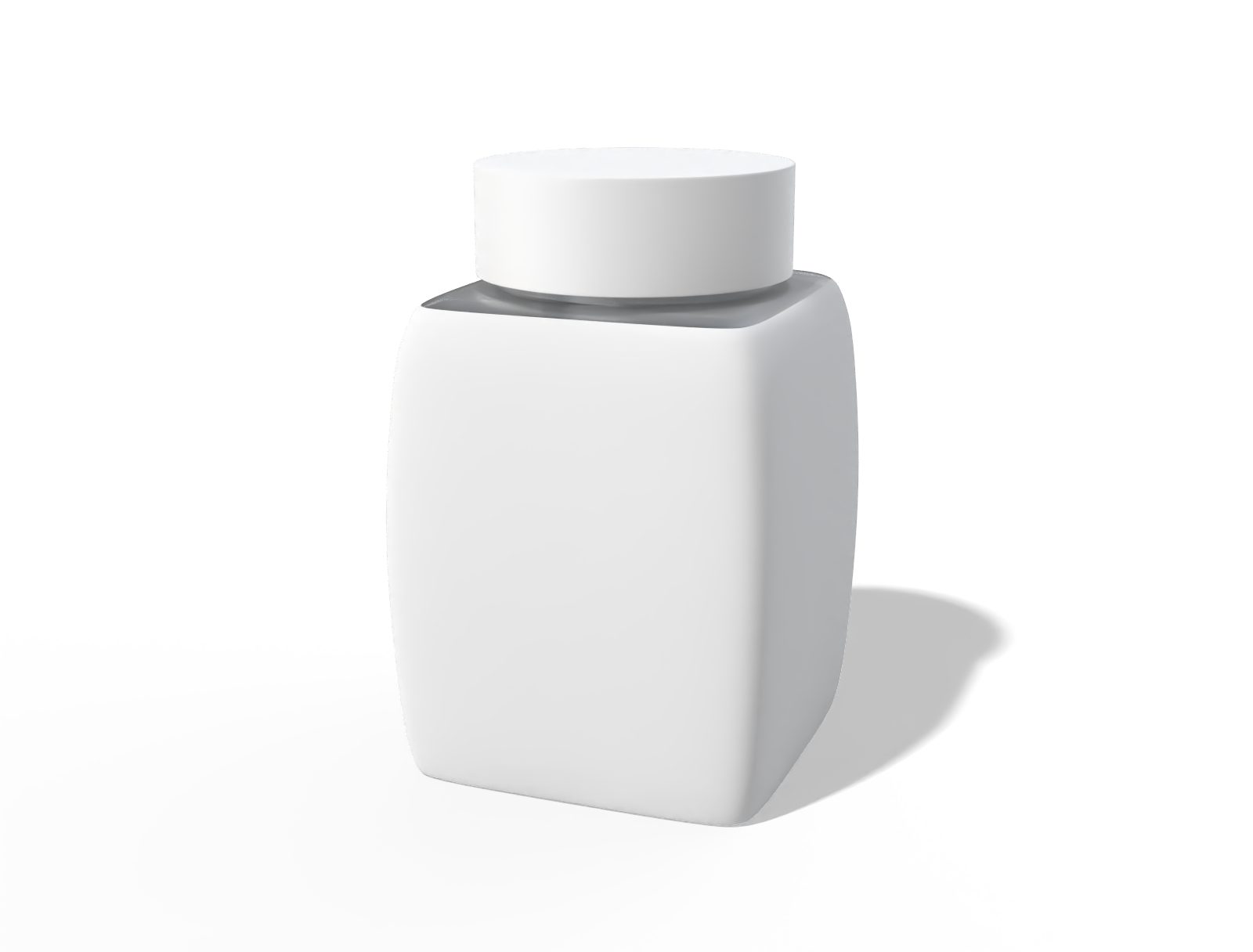 Bottles glass jars — Clear glossy plastic
