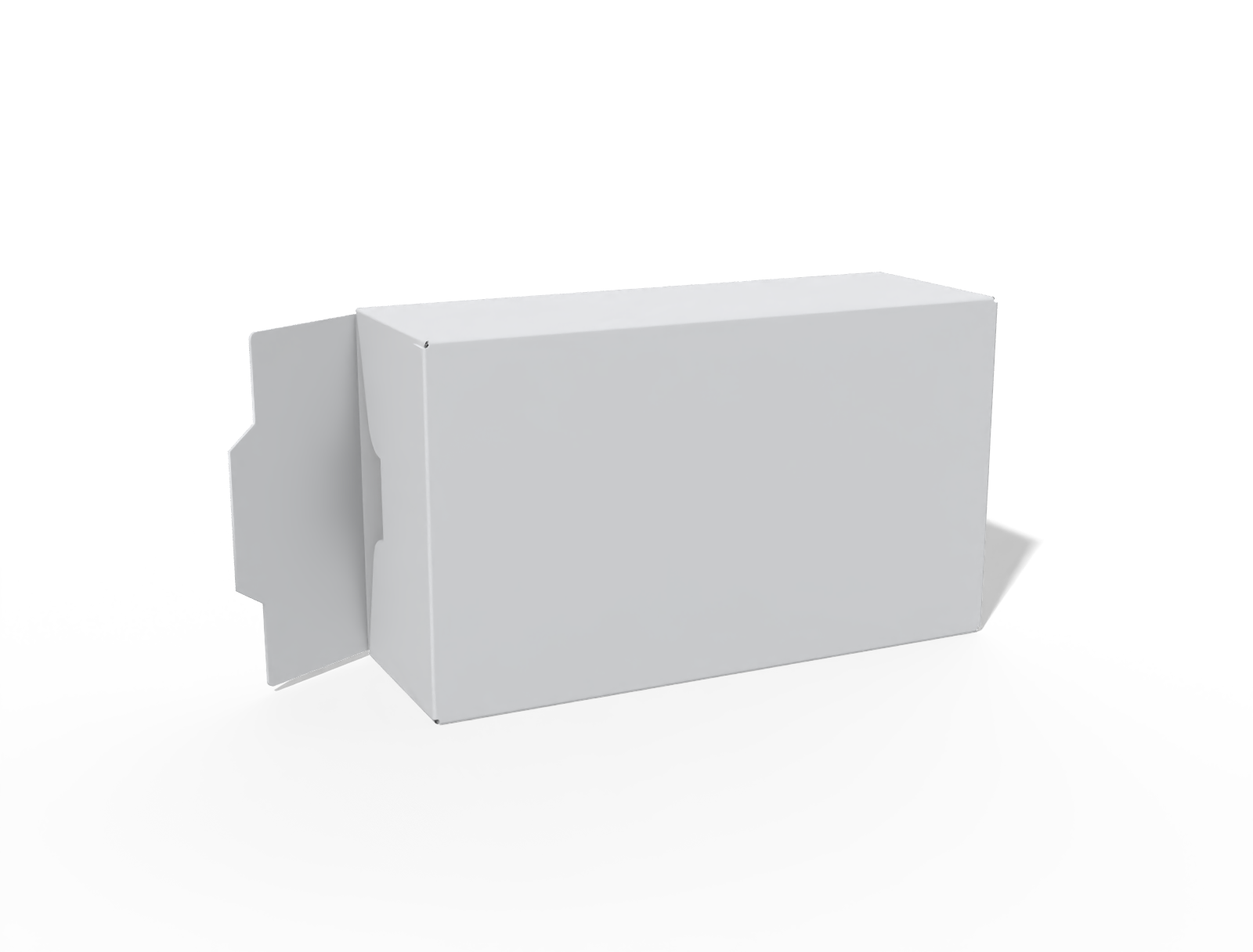 Soap box — White paperboard