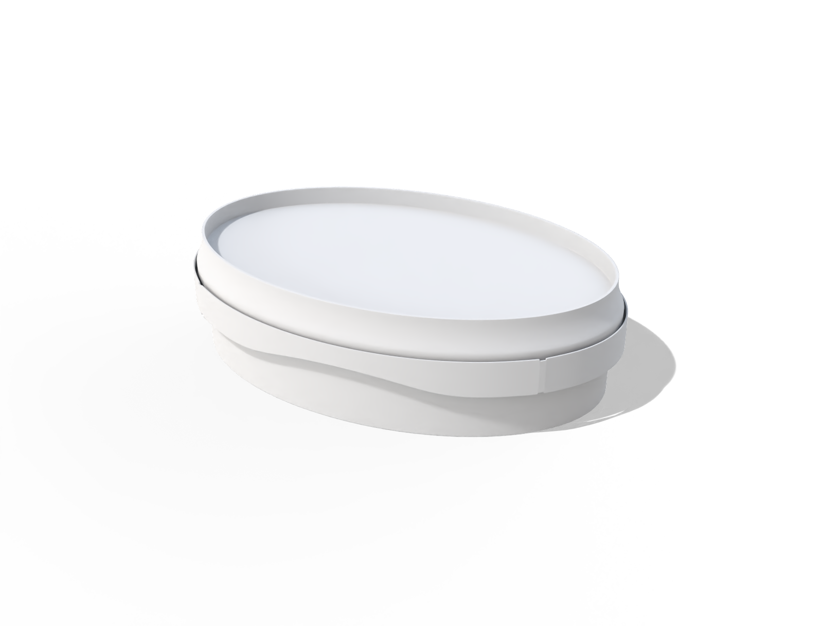 Flexible packaging makeup jars — Glossy plastic