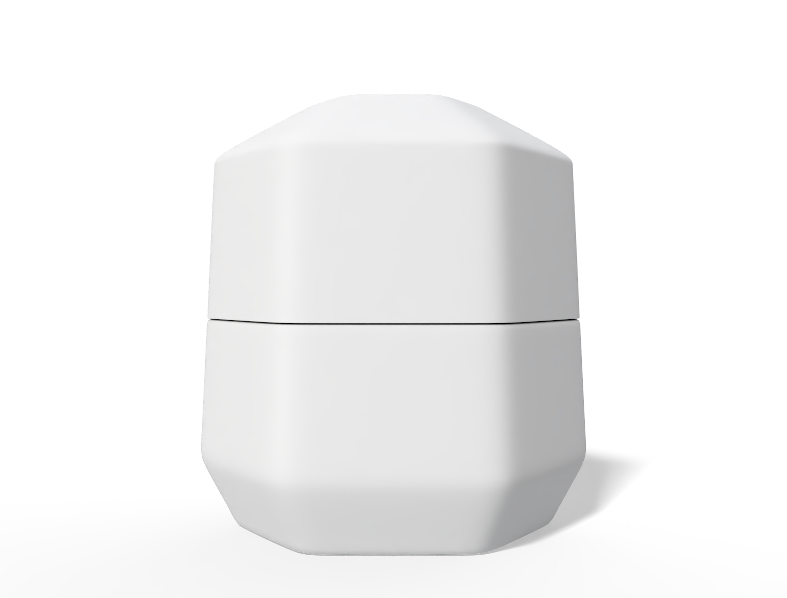 Bottles makeup jars — Clear glossy plastic