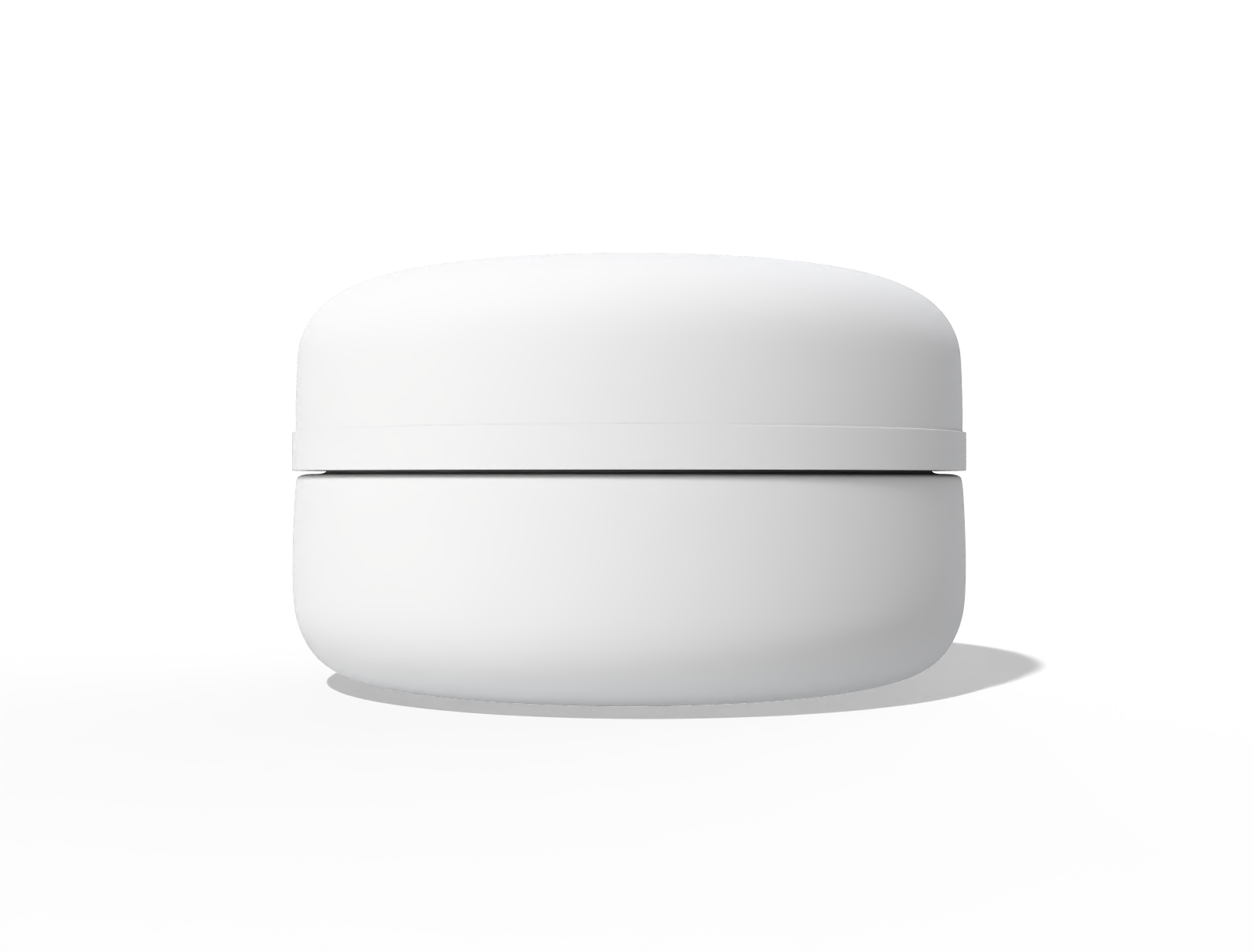 Cosmetic jar — Glossy metal