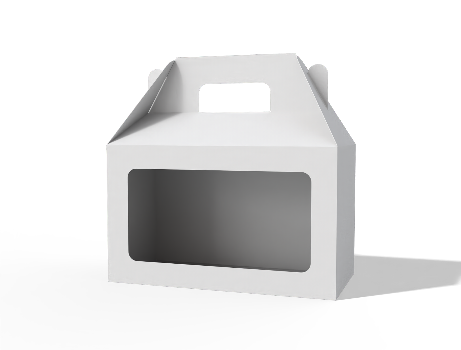 Window bread box — White paperboard
