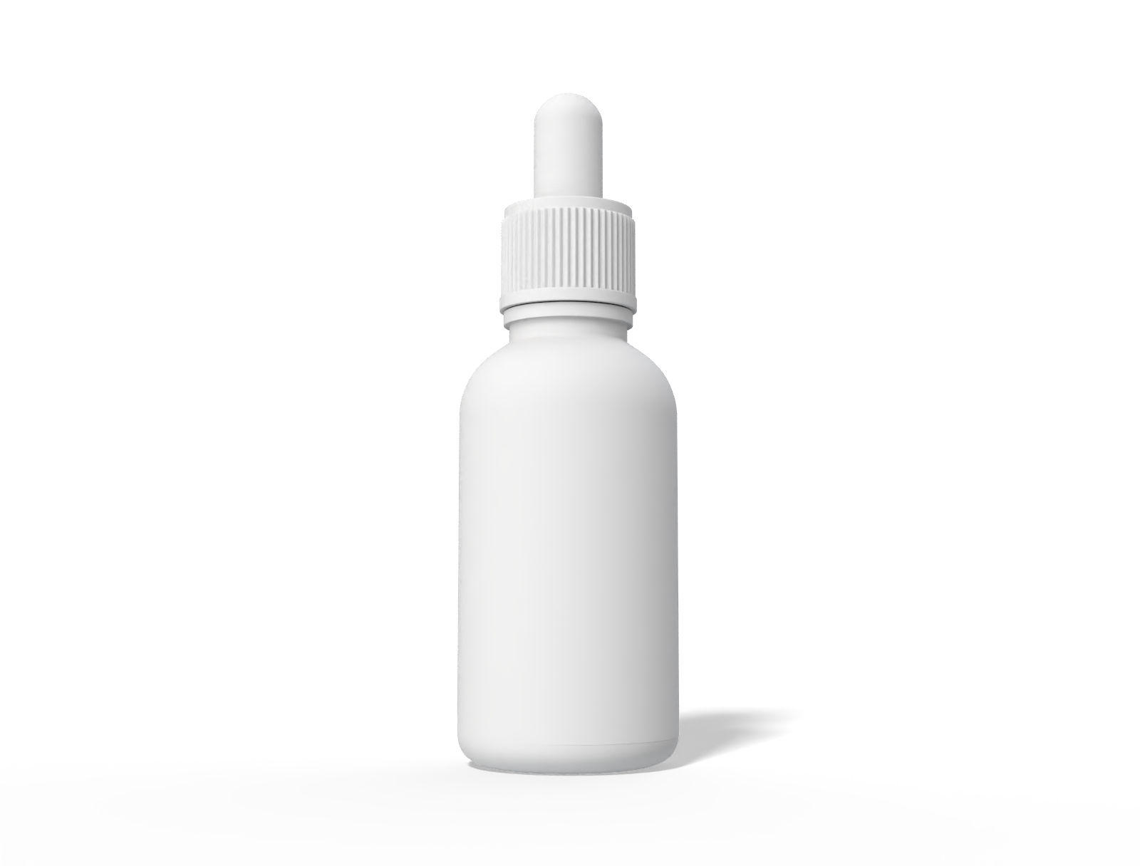 Dropper bottle — Glossy glass