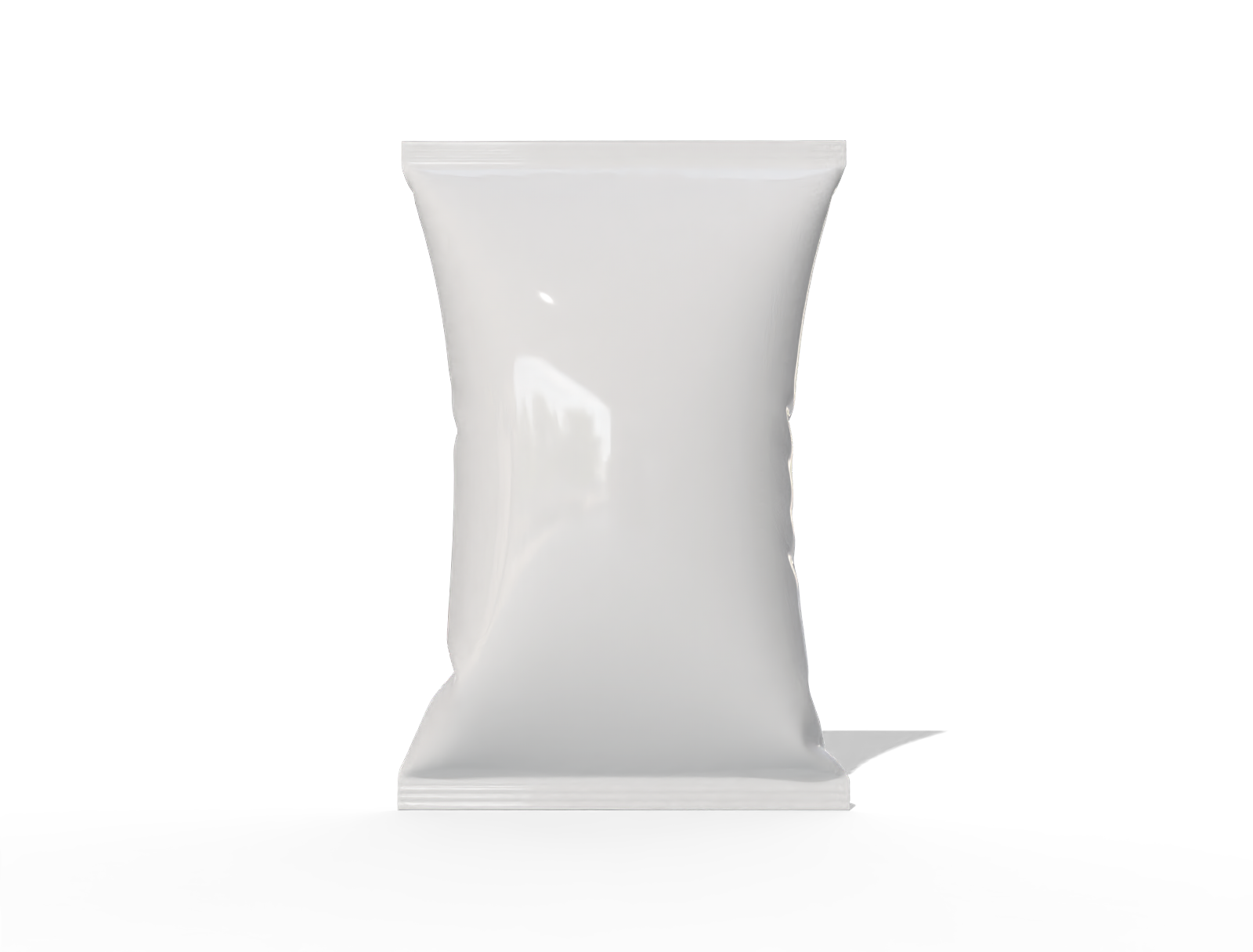 Classic potato chips bag — Glossy plastic