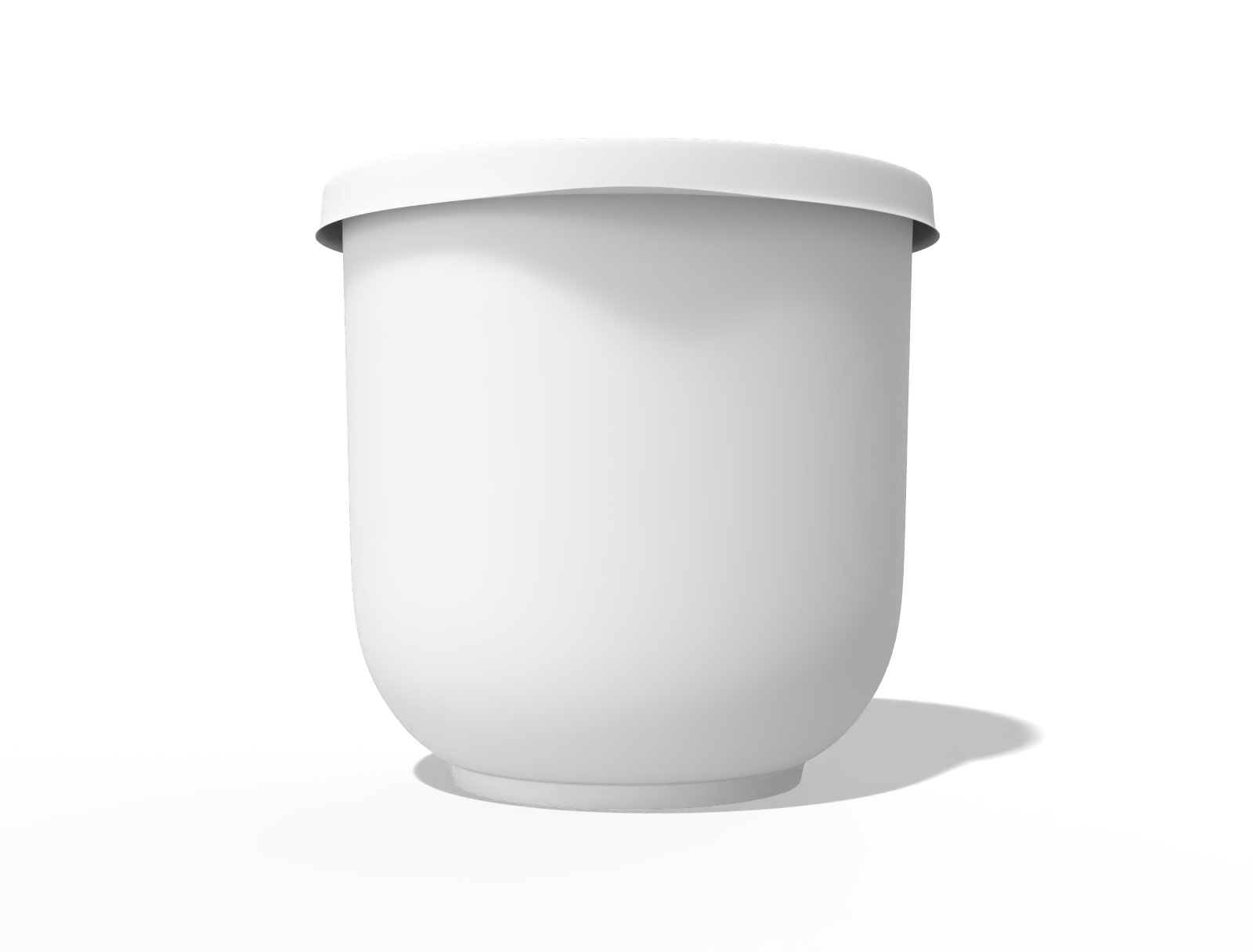 Plastic jar flexible packaging plastic cans — Clear glossy plastic