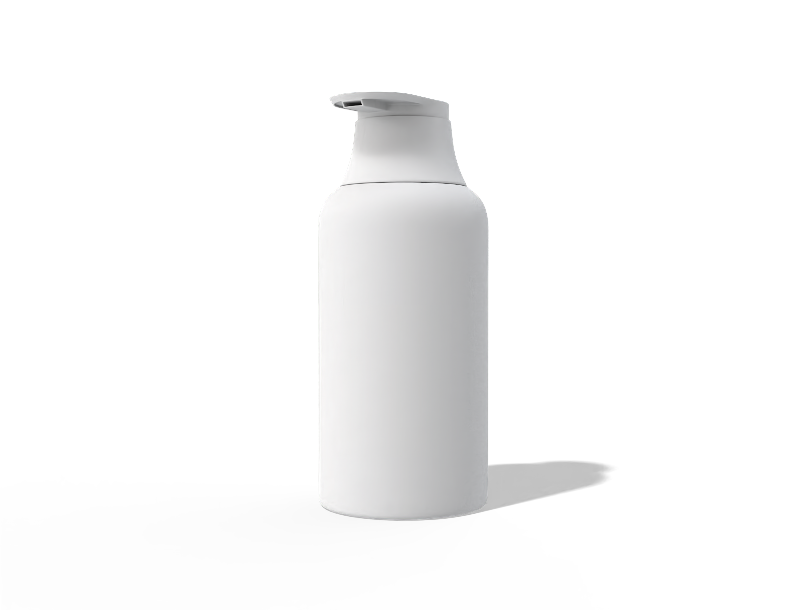 Pump bottle — Glossy plastic