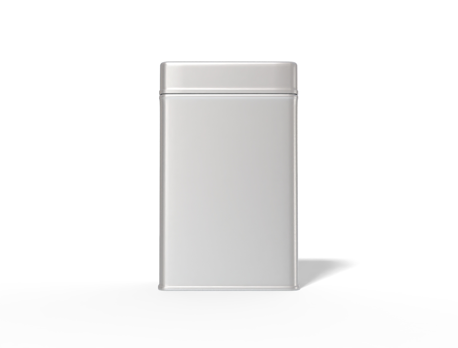 Tall coffee can — Matte metal