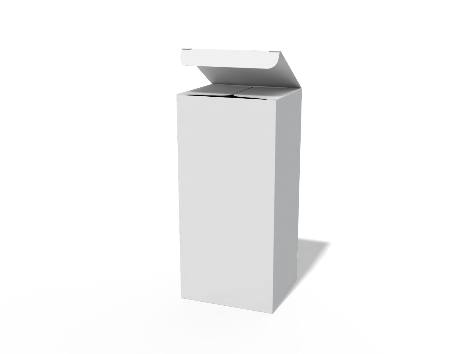 Coffee capsule box — White paperboard