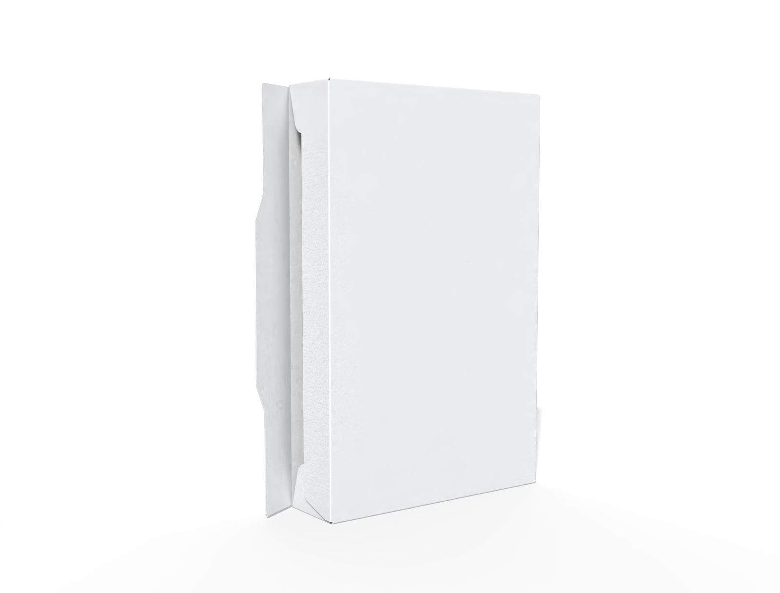 Coffee capsules box — White paperboard