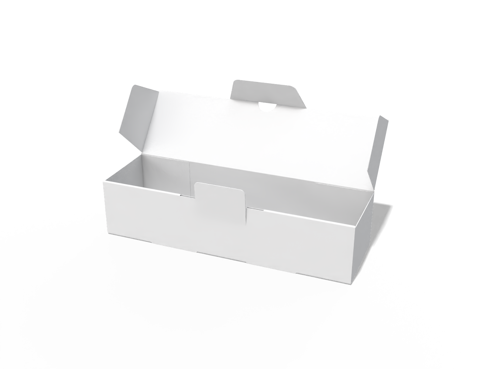 Coffee capsules box — White paperboard