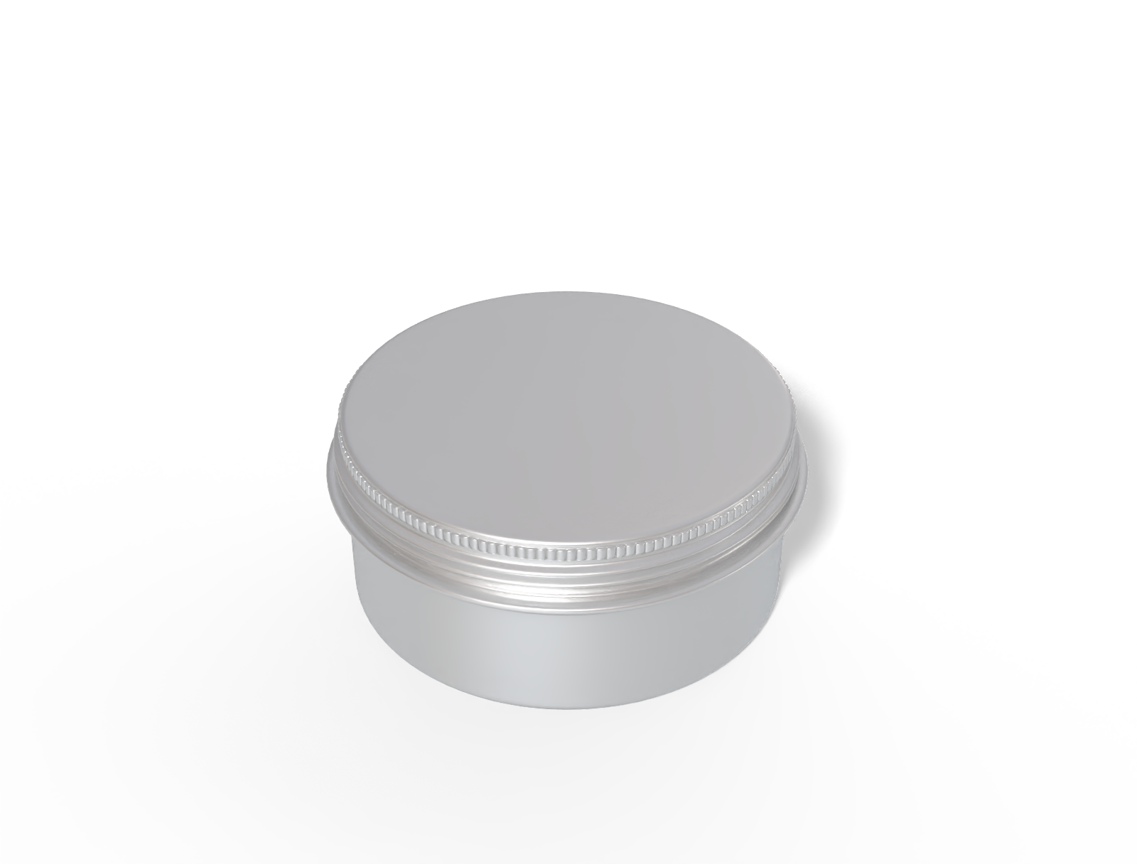 Paw balm can — Matte metal