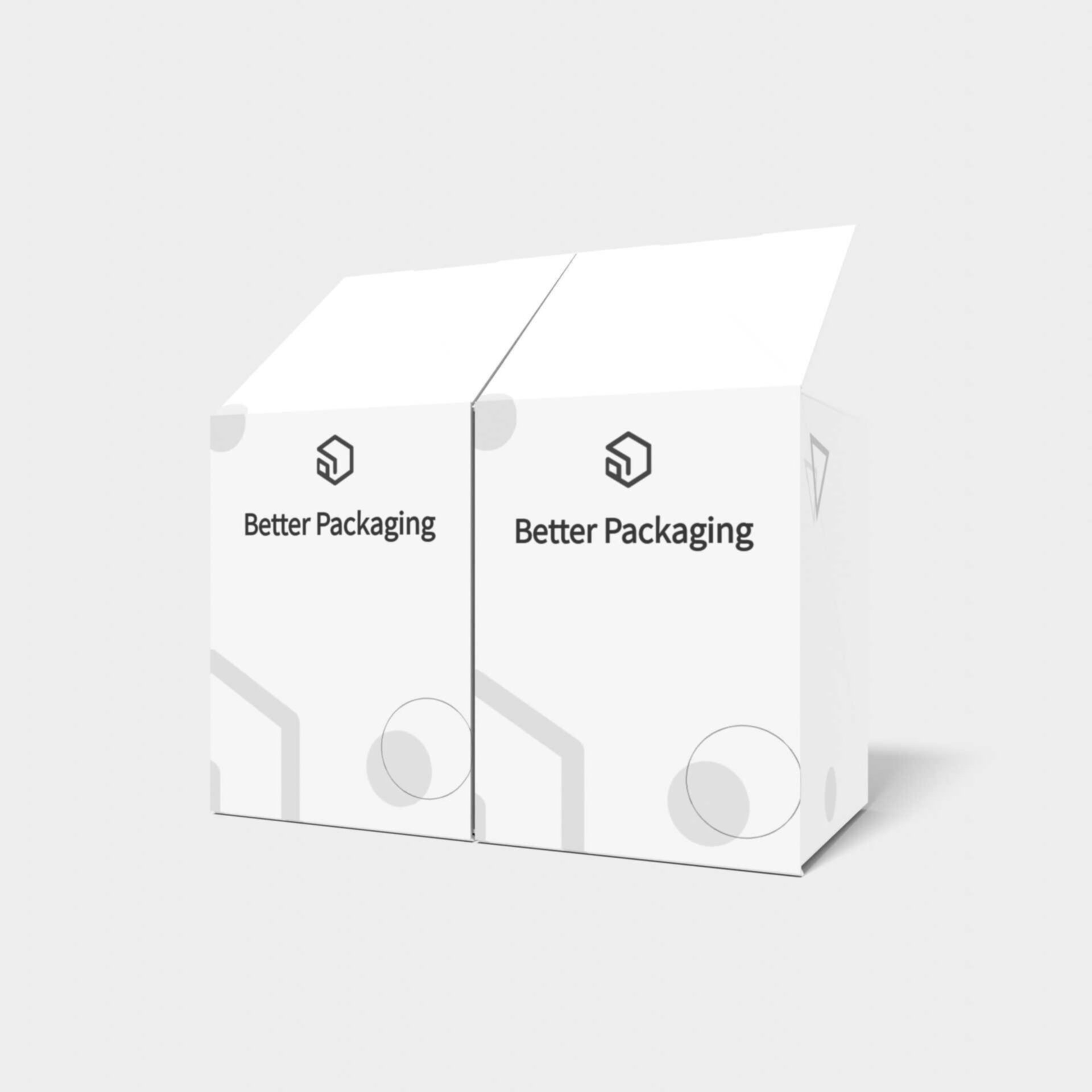 Tuck end box variations 2-in-1 snap lock boxes paper — Corrugated board