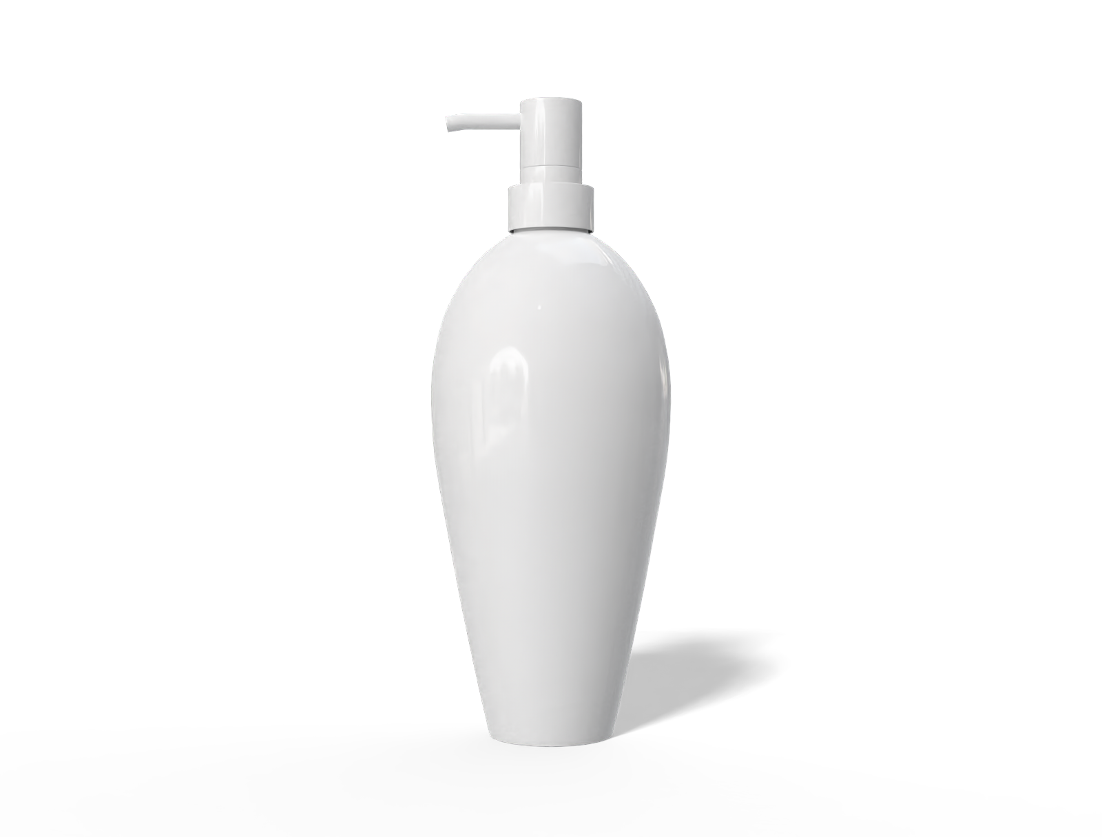 Bottles plastic product label — Glossy plastic