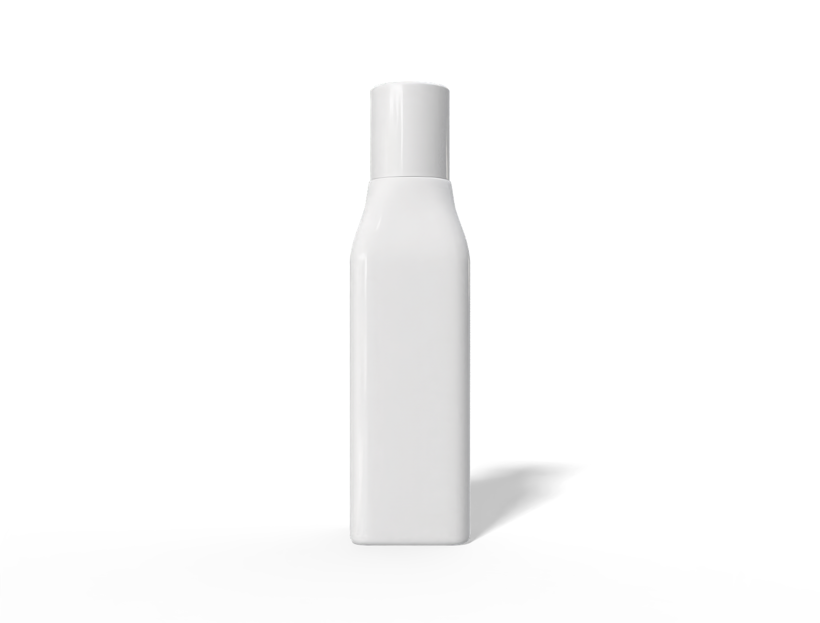 Bottles plastic product label — Glossy plastic