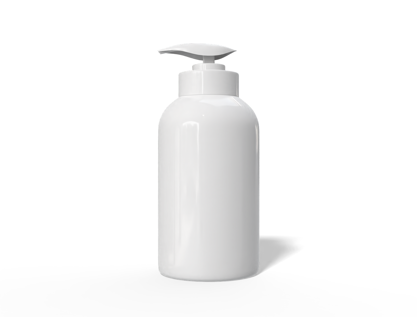 Bottles plastic product label — Glossy plastic