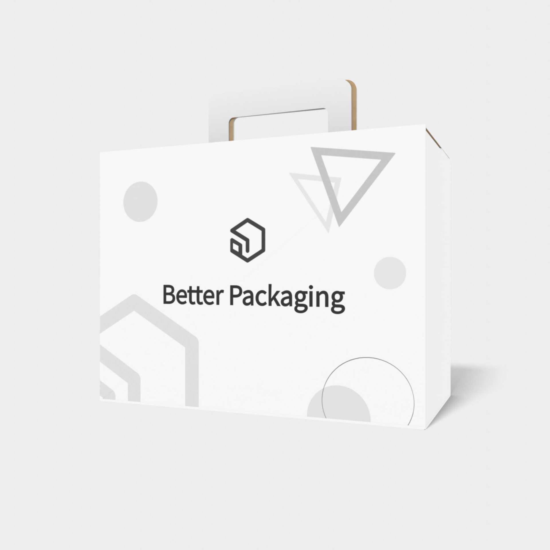 Tuck end box variations security buckles overlapping — Corrugated board