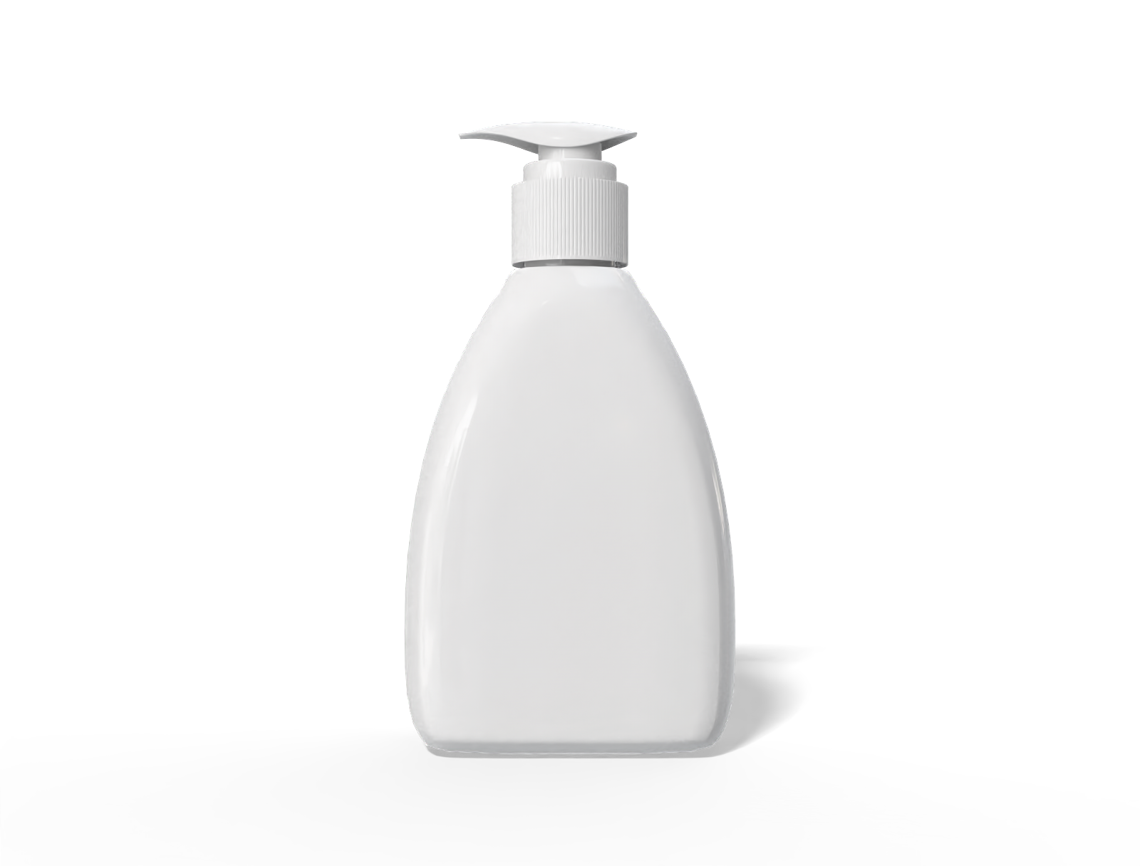 Bottles plastic product label — Glossy plastic