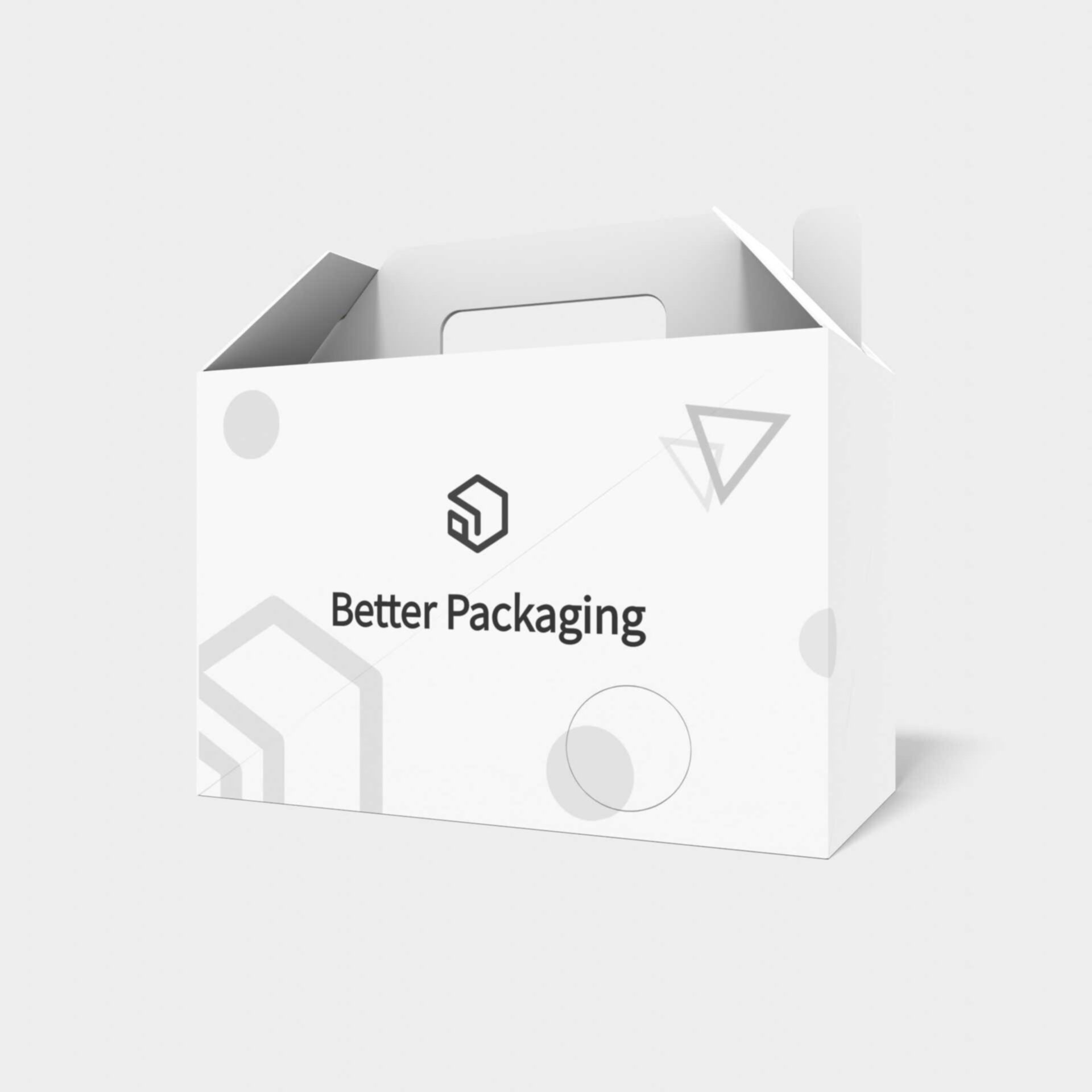 Tuck end box variations positive button bottom thicken — Corrugated board